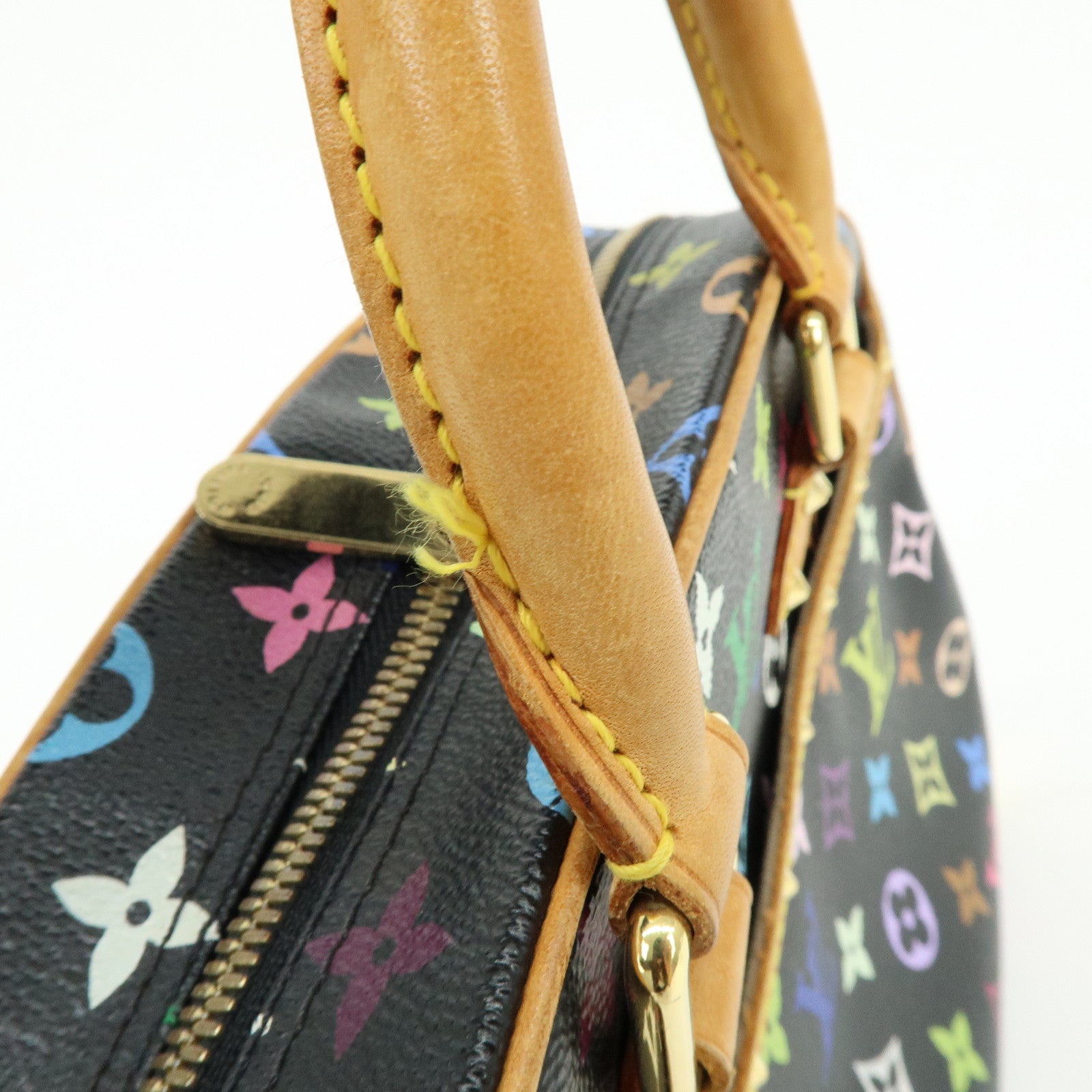 Louis Vuitton Monogram Trouville Multicolor Hand Bag Noir M92662