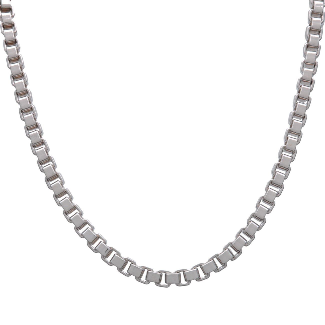 Tiffany & Co Venetian Link Necklace SV925 Silver