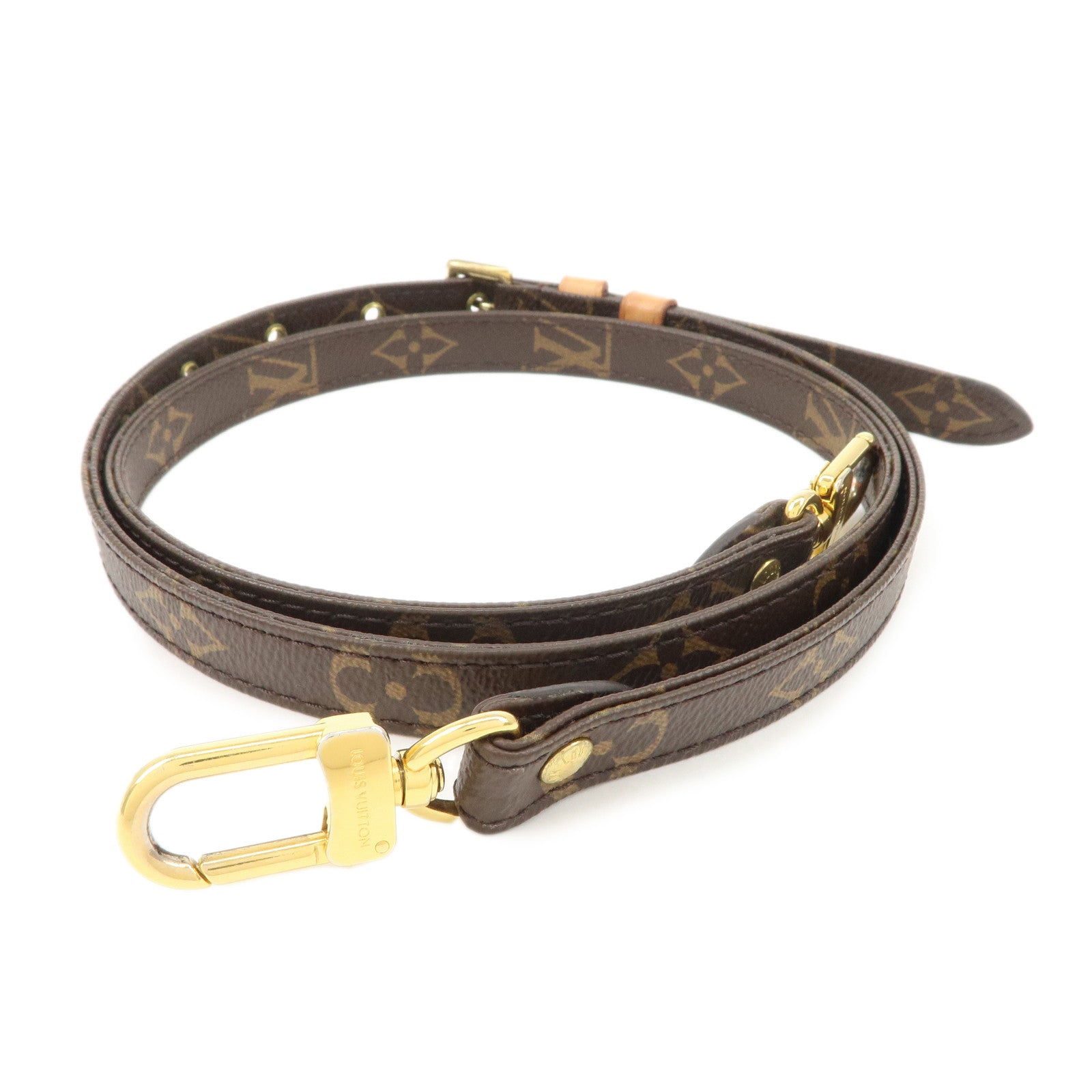 Louis Vuitton Monogram Canvas Adjustable Shoulder Strap J52315 Used