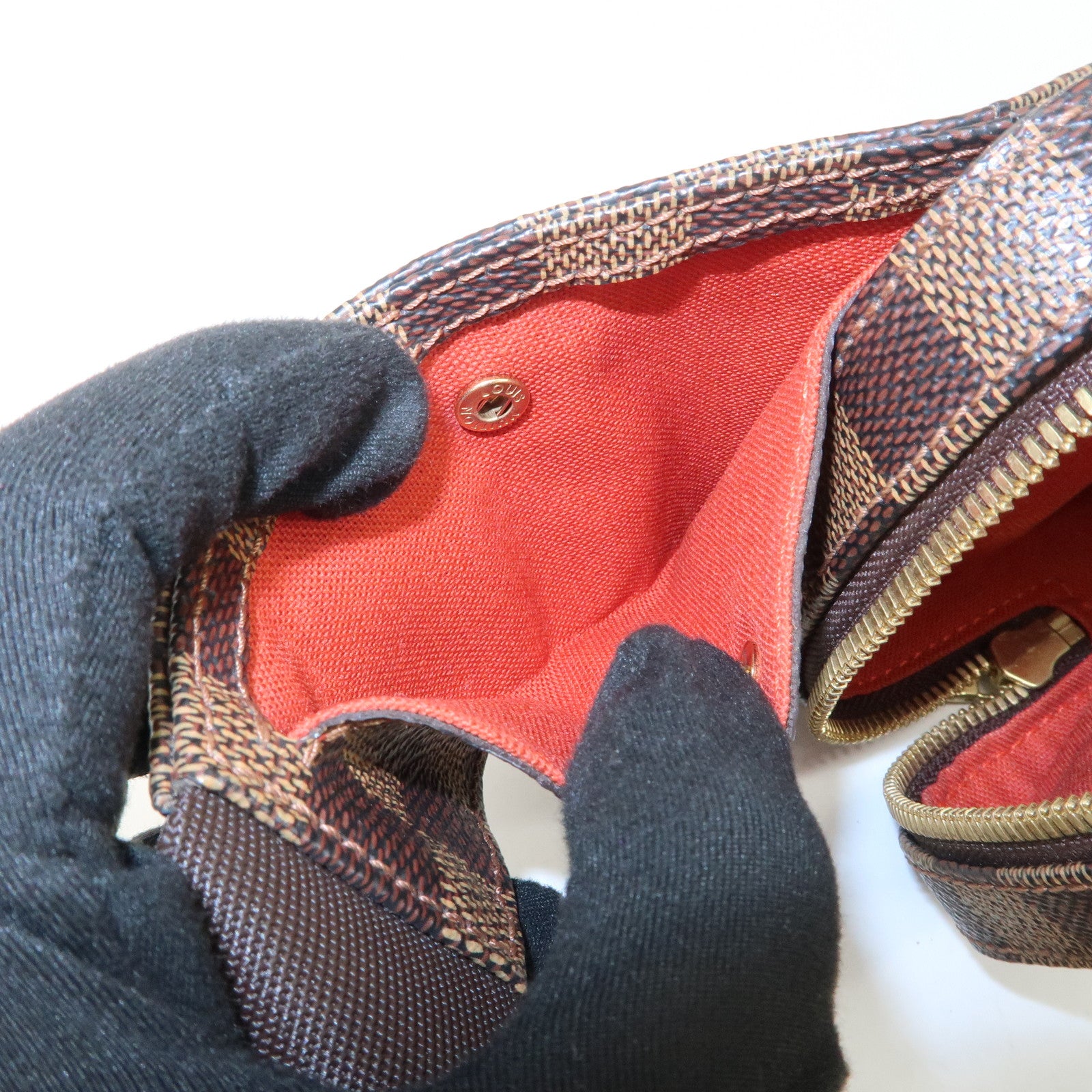 Louis Vuitton Damier Ebene Geronimos Crossbody Bag Waist Bag N51994