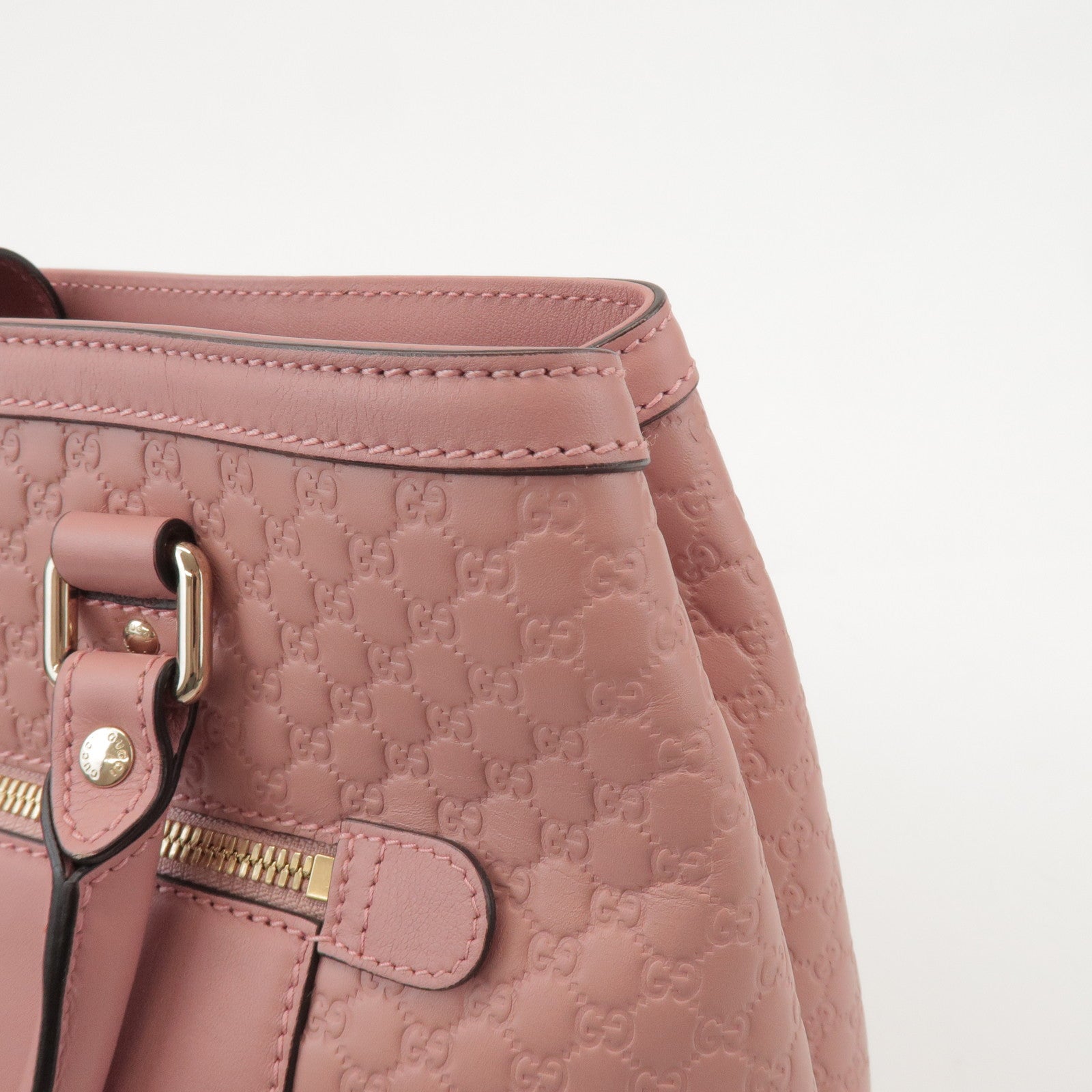 GUCCI Guccissima Leather 2Way Hand Bag Shoulder Bag Pink 510291