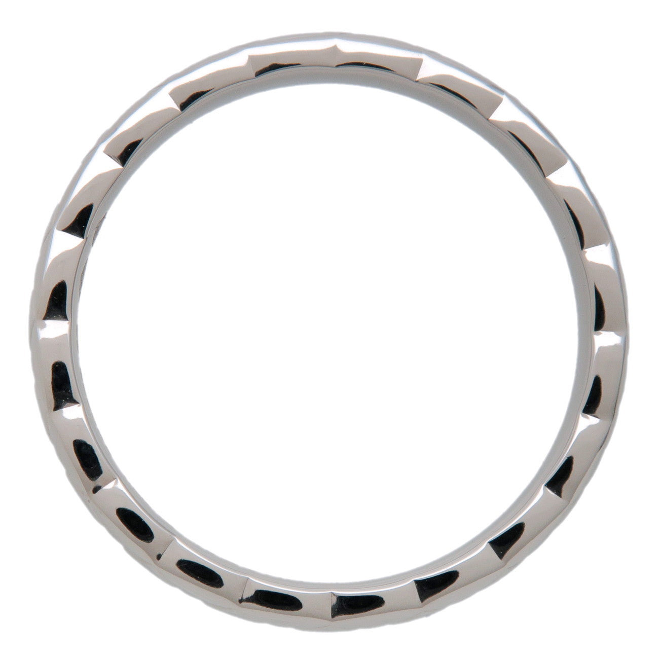 CHANEL COCO Crush Ring #56 PT950 Platinum US7.5 EU56 HK16.5 J11117