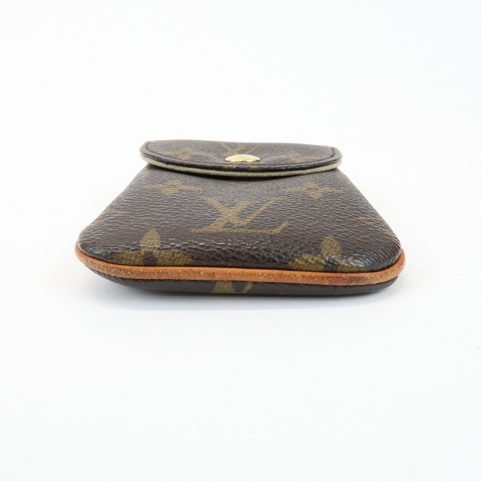 Louis Vuitton Monogram Etui Telefonne MM Phone Case Brown M66546