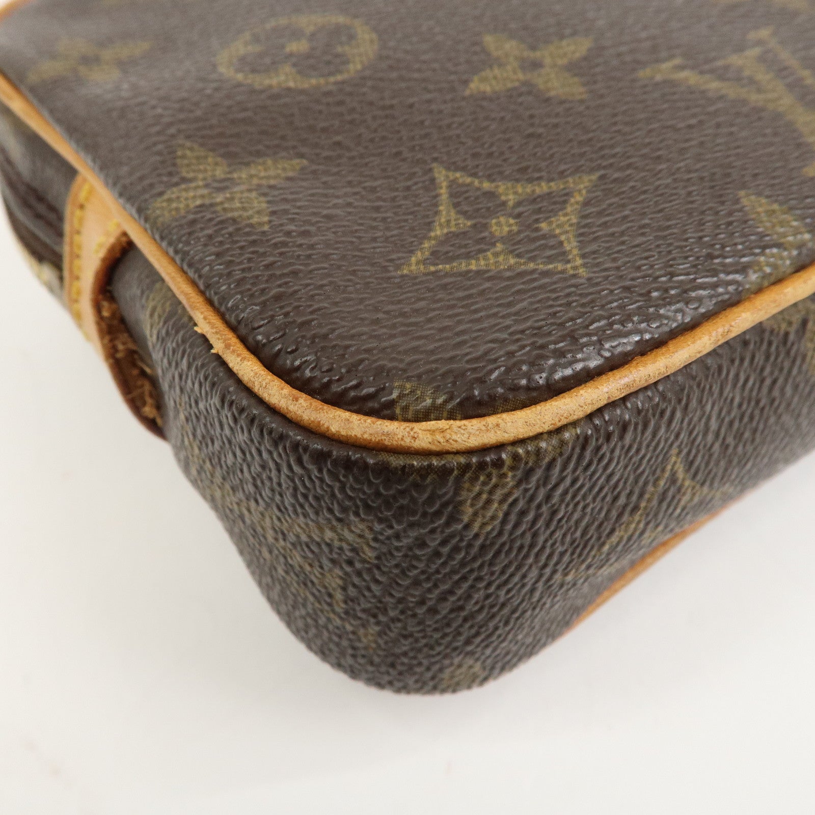 Louis Vuitton Monogram Pochette Marly Bandouliere Bag Brown M51828