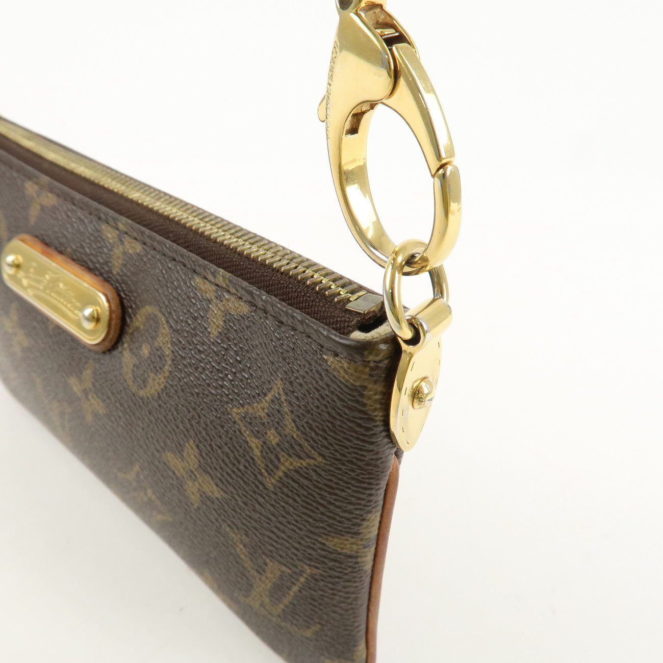 Louis Vuitton Monogram Pochette Milla MM Chain Hand Bag M60094 Used