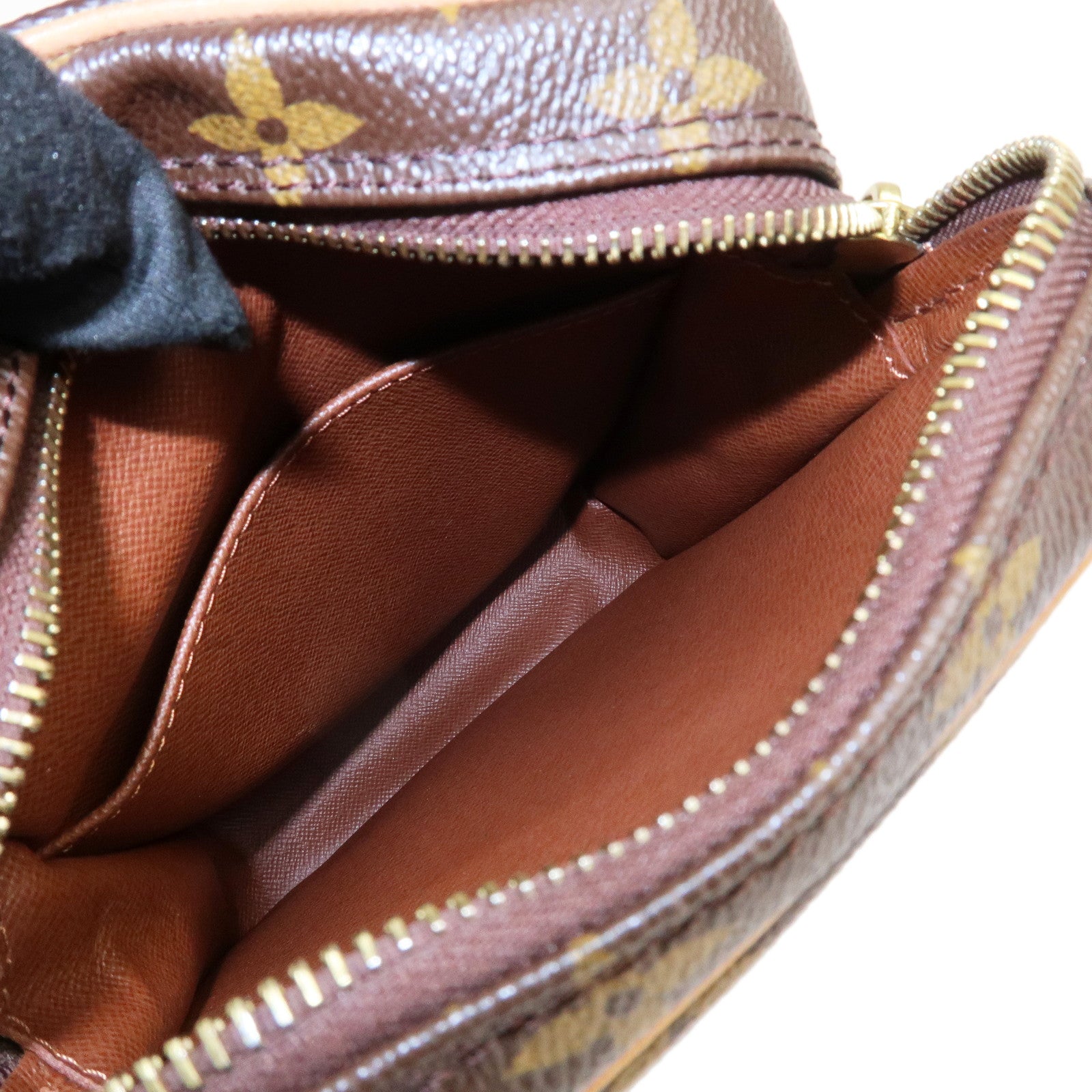 Louis Vuitton Monogram Danube Shoulder Bag Brown M45266 Used