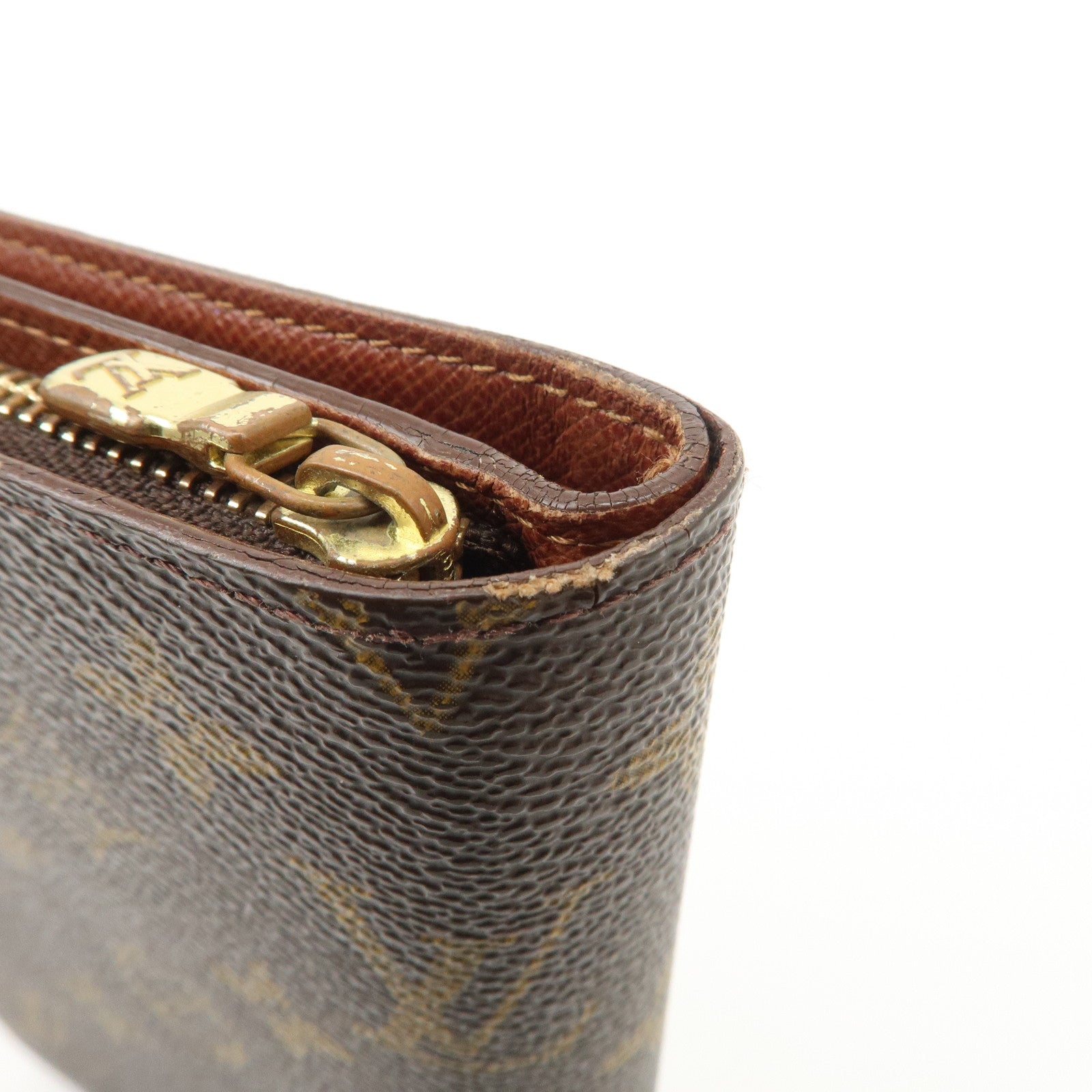 Louis Vuitton Monogram Set of 3 Wallet M61652 M61660 M61207 Used