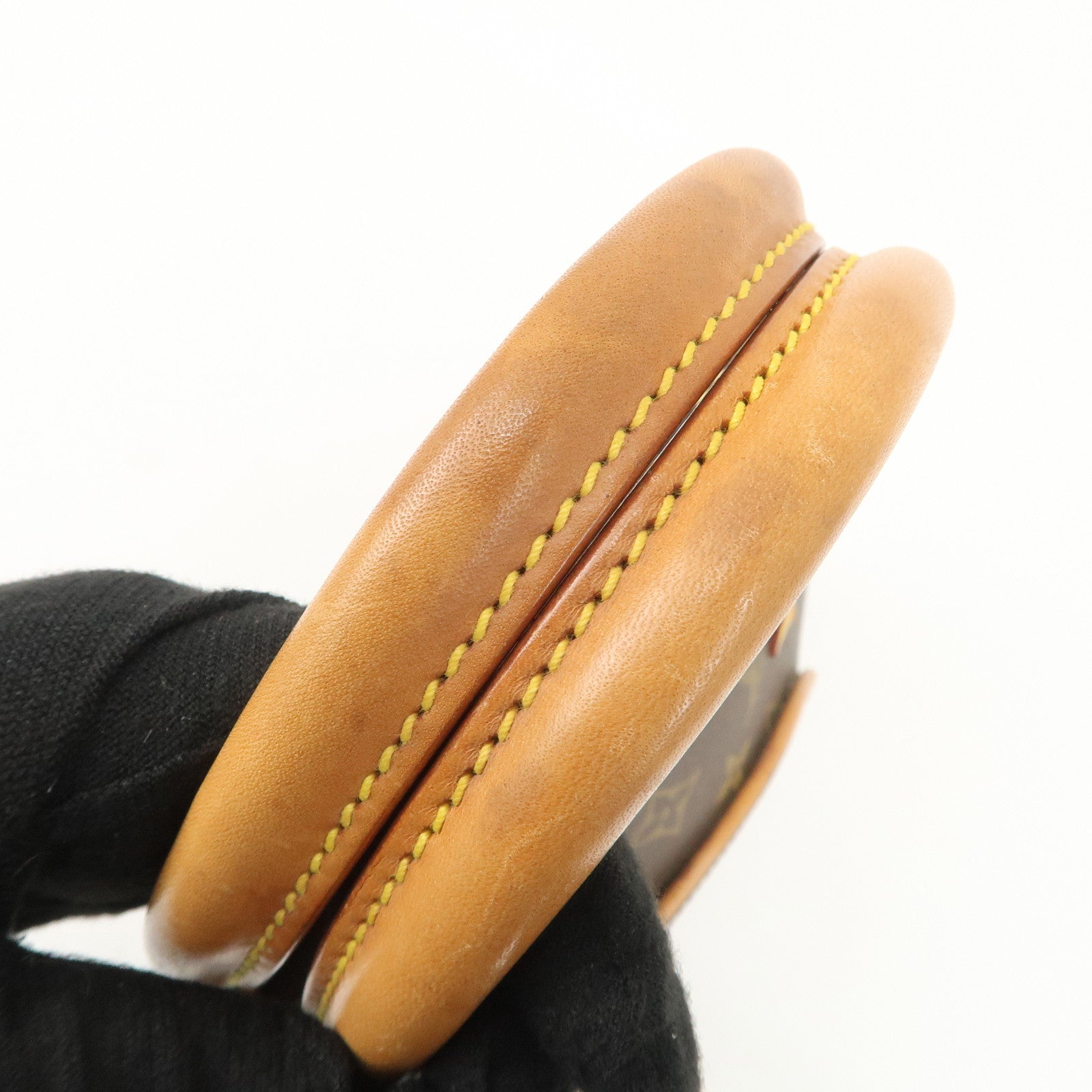 Louis Vuitton Monogram Ellipse PM Hand Bag Brown M51127 Used