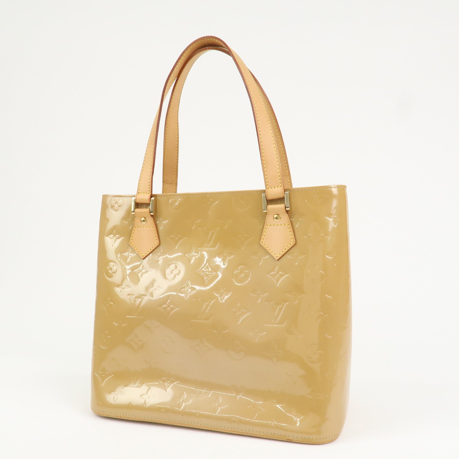 Louis Vuitton Monogram Vernis Houston Noisette Tote Bag M91340
