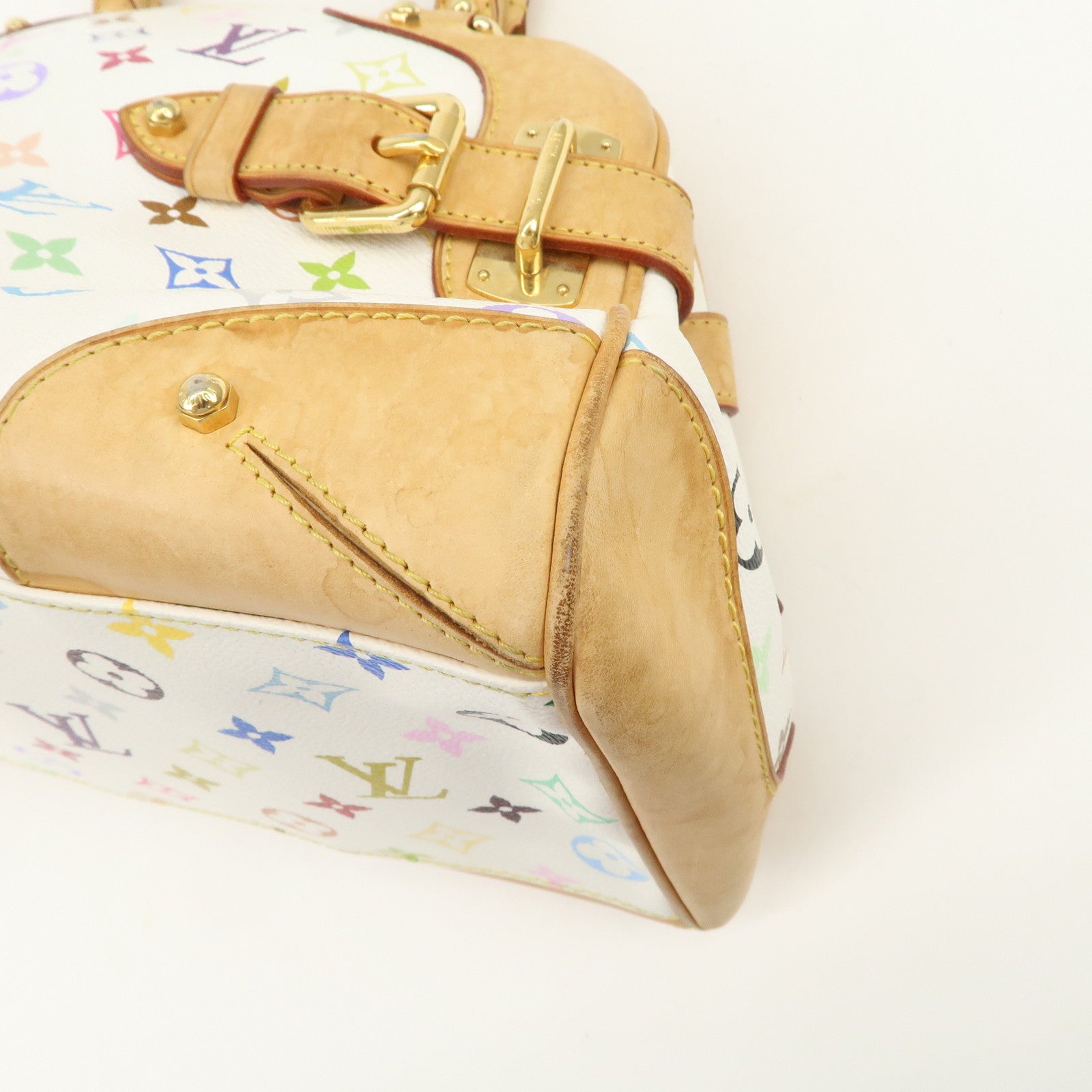 Louis Vuitton Monogram Multicolor Claudia Hand Bag Blanc M40193