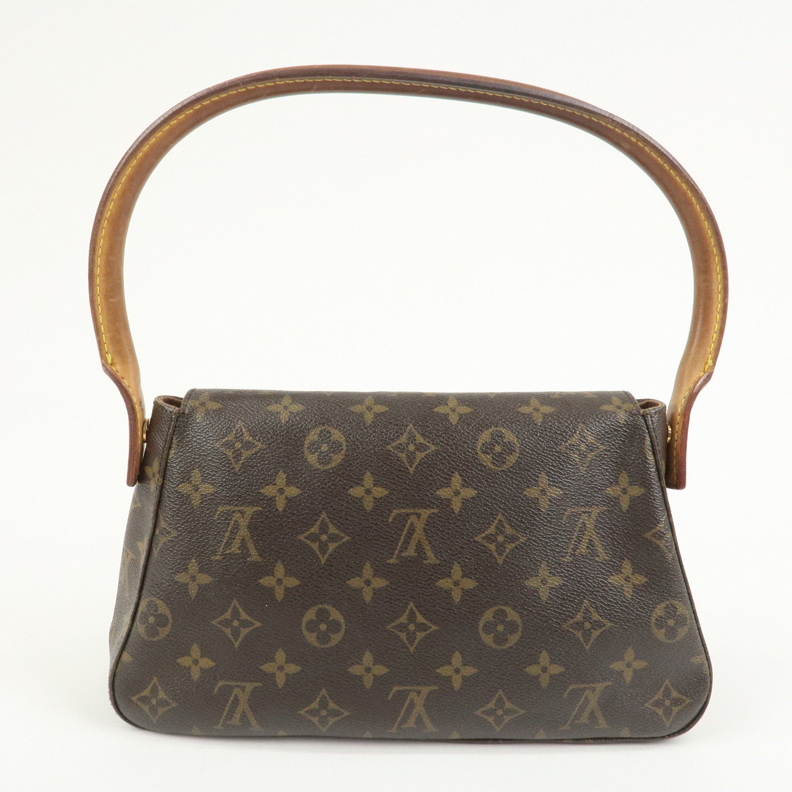 Louis Vuitton Monogram Mini Looping Shoulder Bag Brown M51147