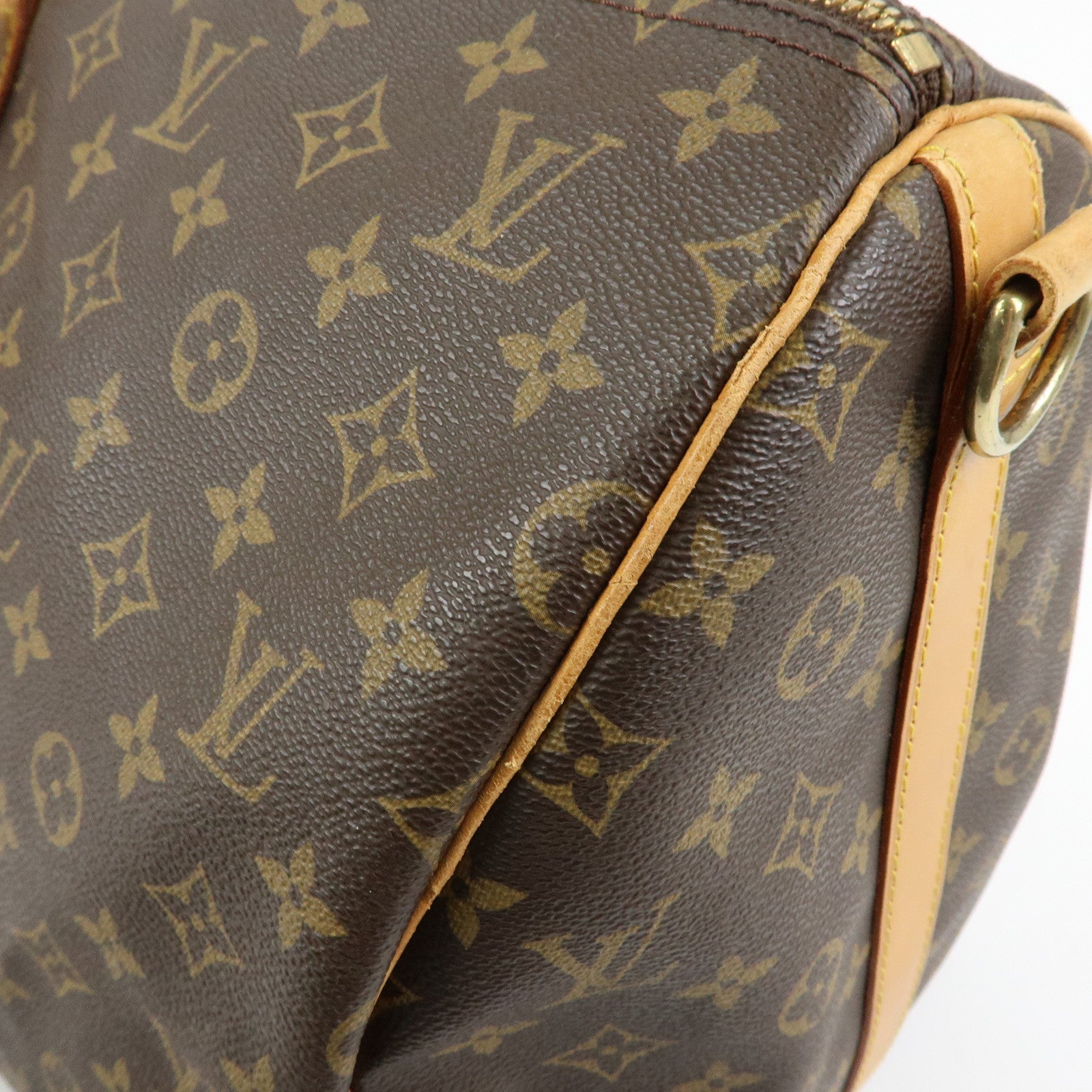 Louis Vuitton Monogram Keep All Bandouliere 55 Boston Bag M41414