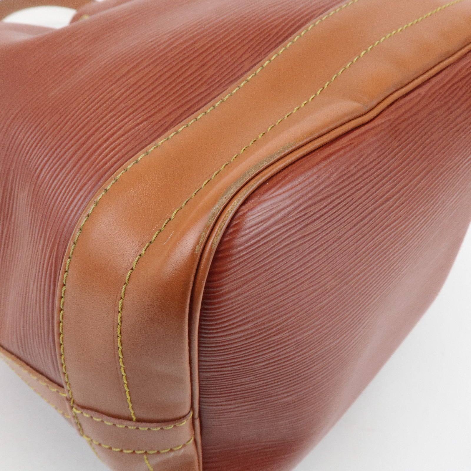 Louis Vuitton Epi Noe Bi-Color Shoulder Bag Kenya Brown M44028 Used