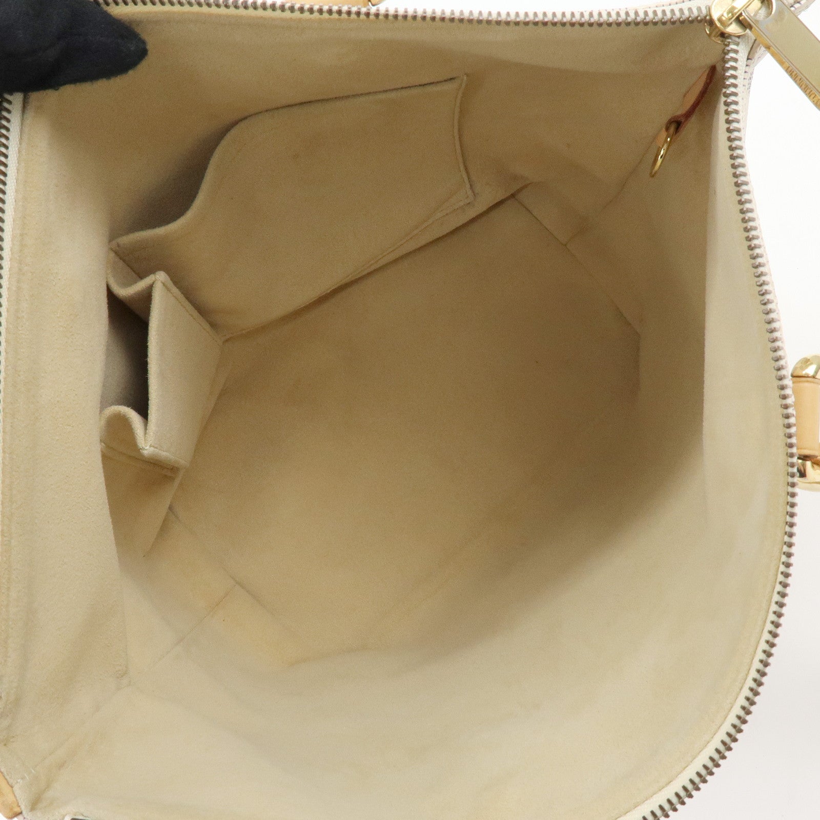 Louis Vuitton Damier Azur Saleya PM Tote Bag Hand Bag N51186