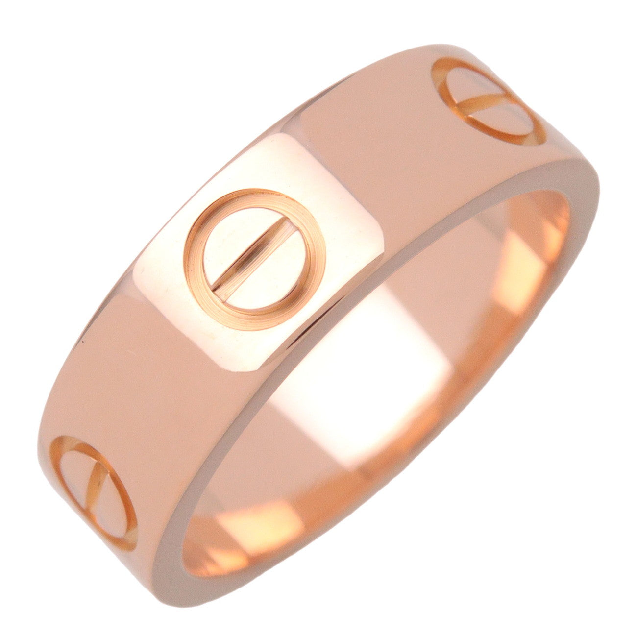Cartier Love Ring K18 750PG Rose Gold #50 US5.25 EU50 HK11.5