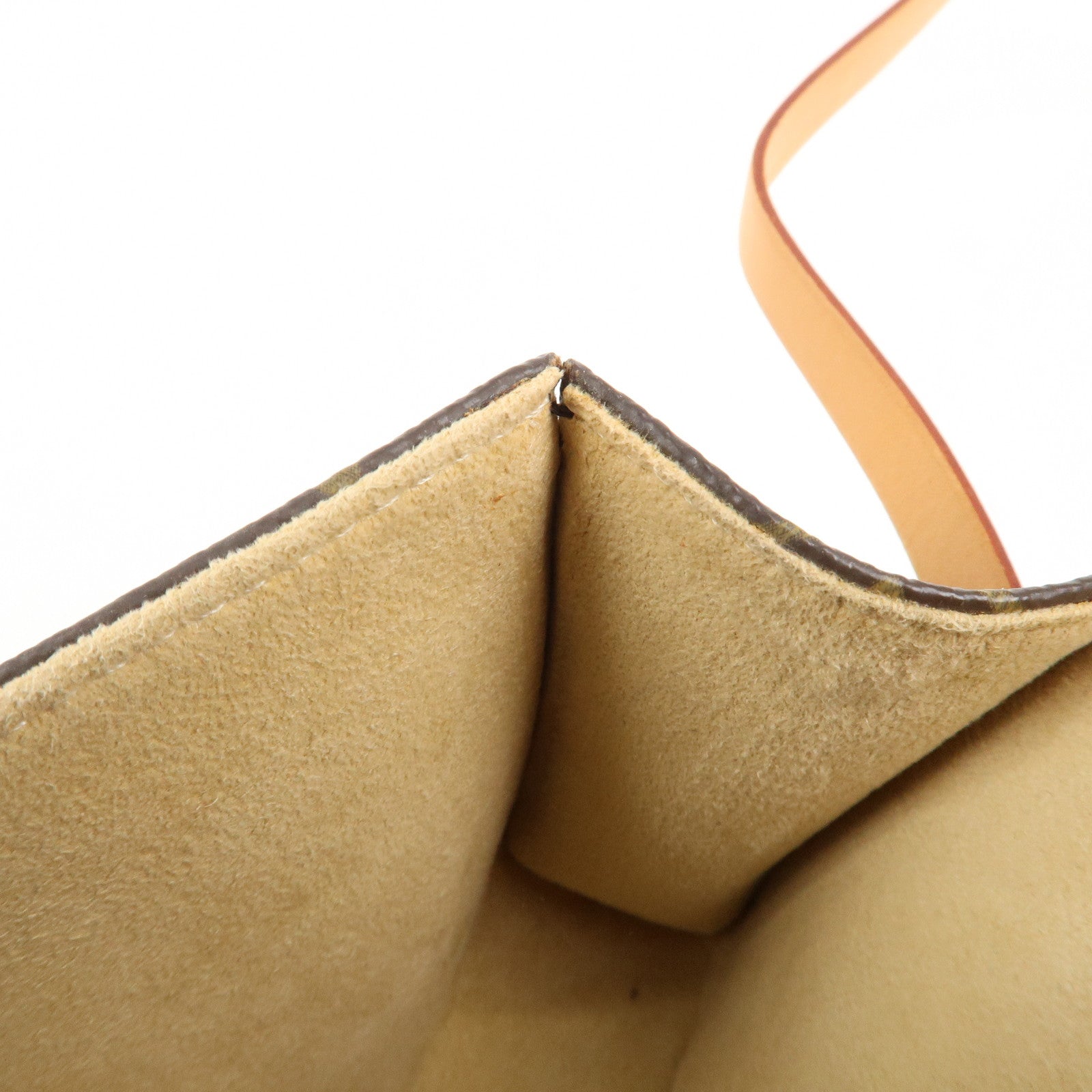 Louis Vuitton Monogram Pochette Florentine Waist Bag Belt XS M51855 Used