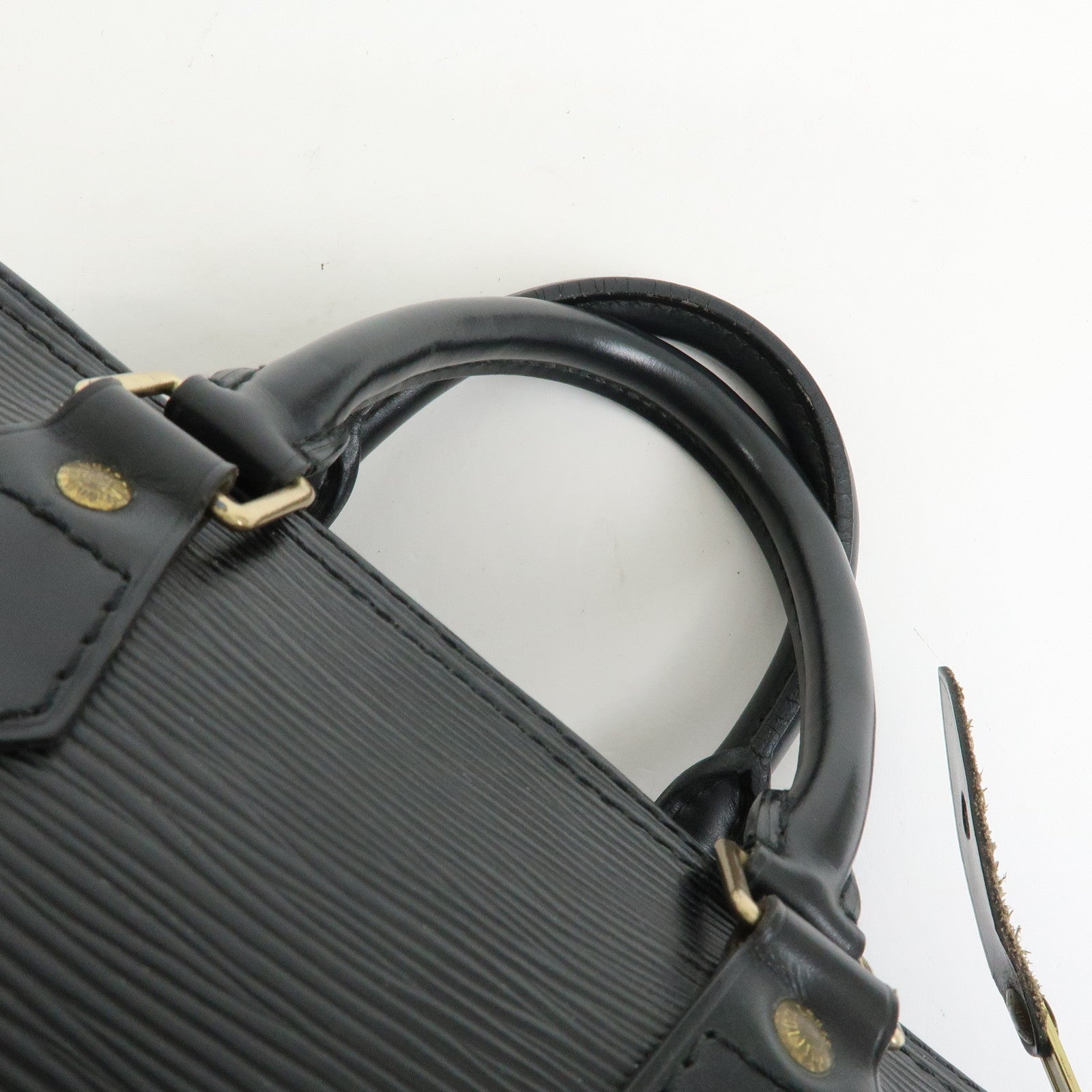 Louis Vuitton Epi Speedy 25 Boston Bag Hand Bag Noir Black M43012