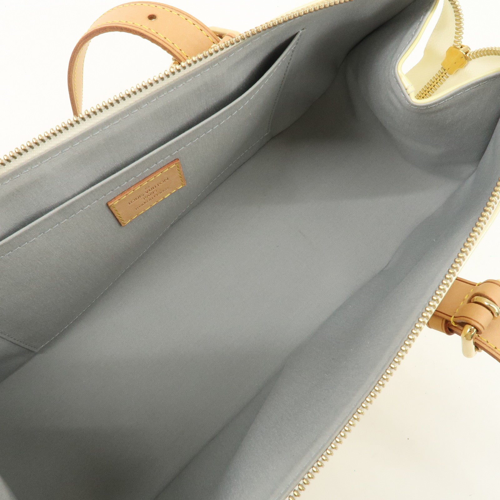 Louis Vuitton Monogram Vernis Rosewood Avenue Hand Bag Perle M93508 Used