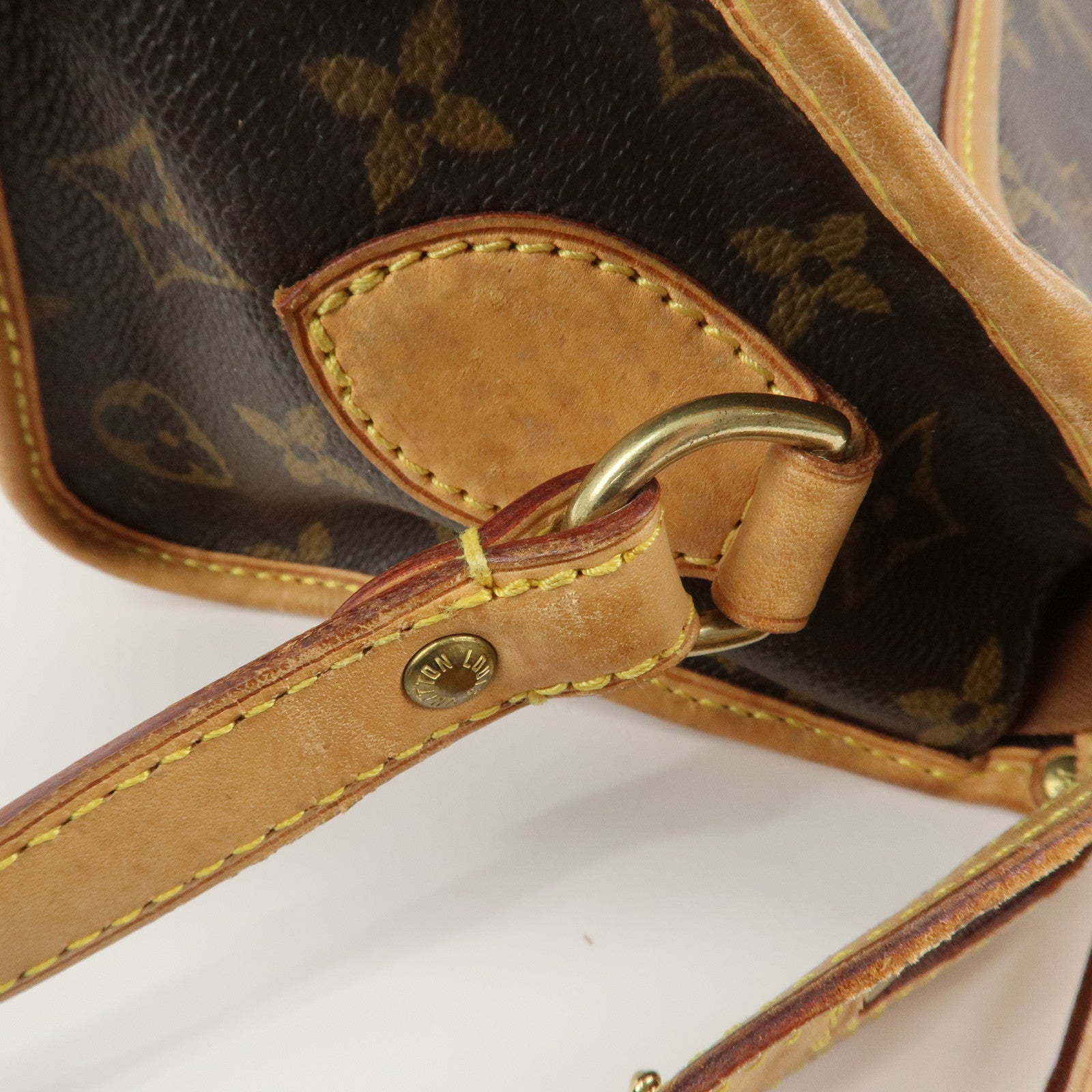 Louis Vuitton Monogram Popincourt Long Shoulder Bag Brown M40008 Used