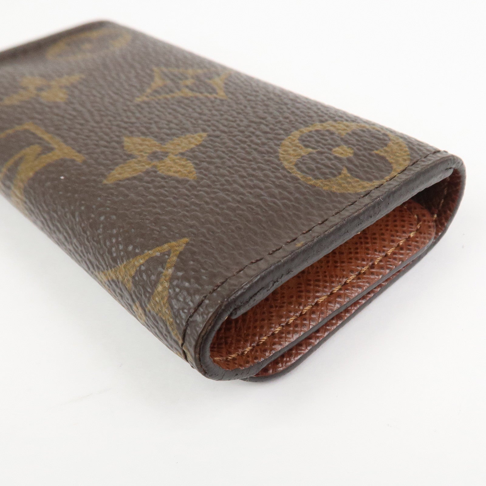 Louis Vuitton Monogram Multicles 4 Key Case Key Holder Brown M69517
