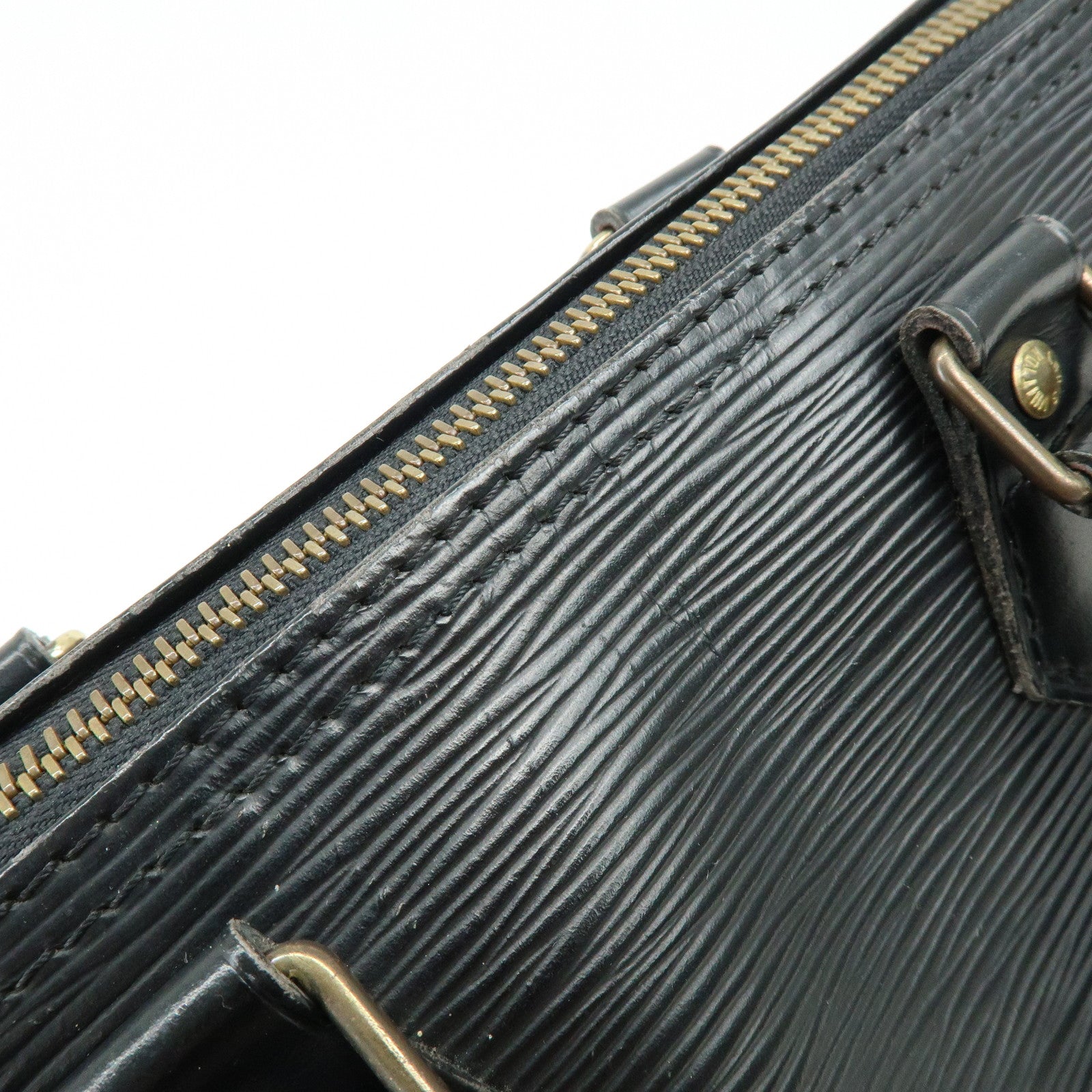 Louis Vuitton Epi Speedy 25 Boston Bag Hand Bag Noir Black M43012