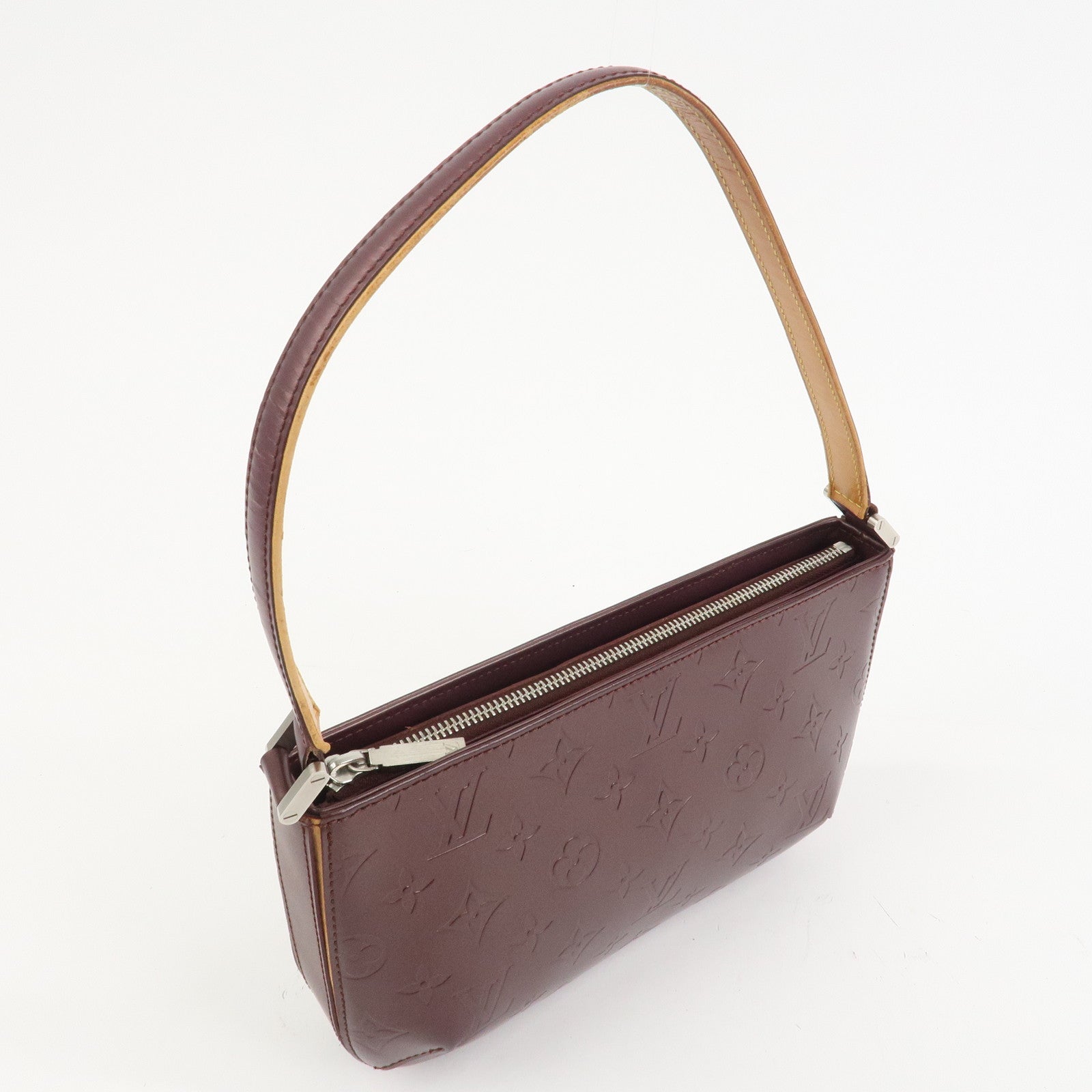 Louis Vuitton Monogram Matte Fowler Shoulder Bag Violet M55146