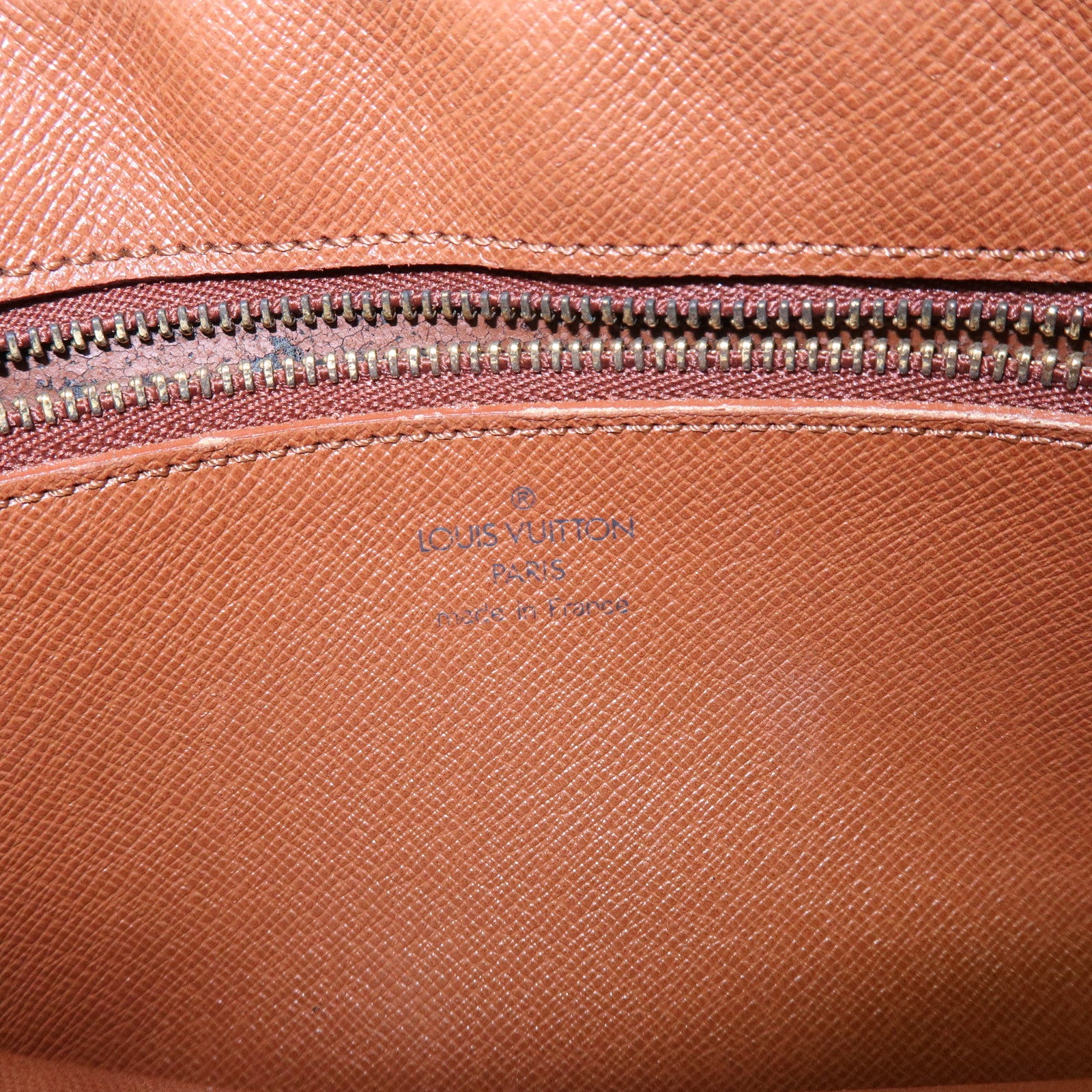 Louis Vuitton Monogram Marly Dragonne GM Clutch Bag Brown M51825