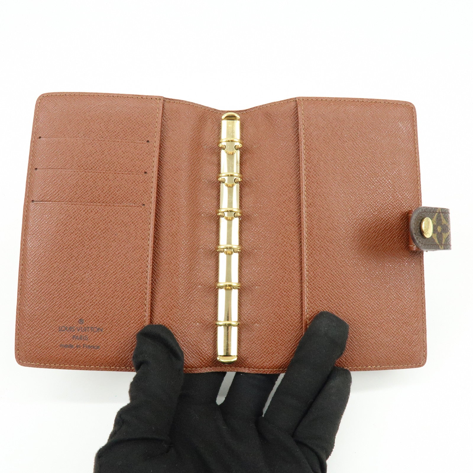 Louis Vuitton Monogram Agenda PM Planner Cover Brown R20005