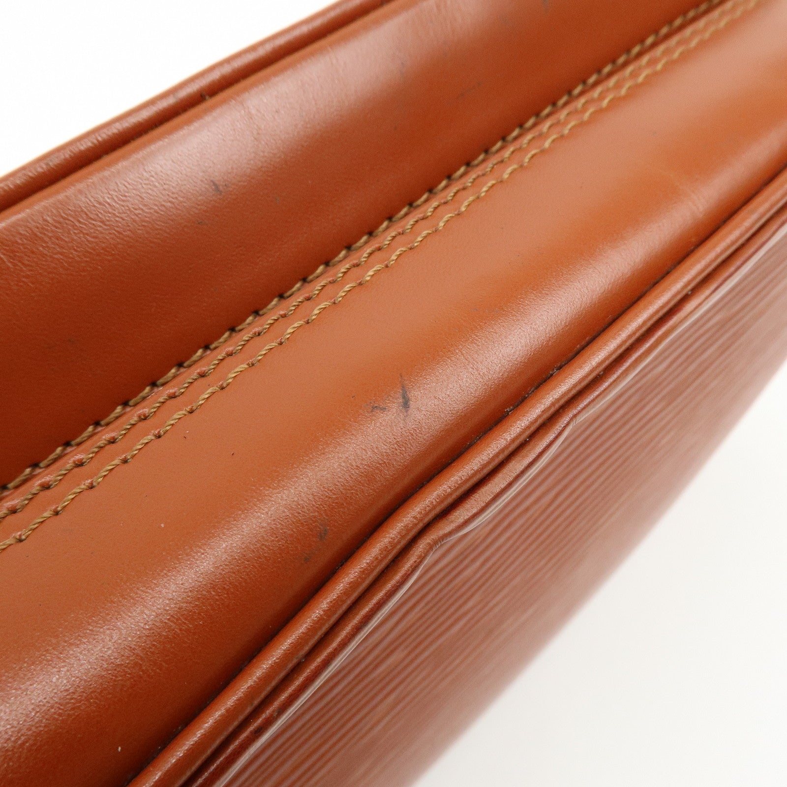 Louis Vuitton Epi Trocadero 27 Shoulder Bag Kenya Brown M52303