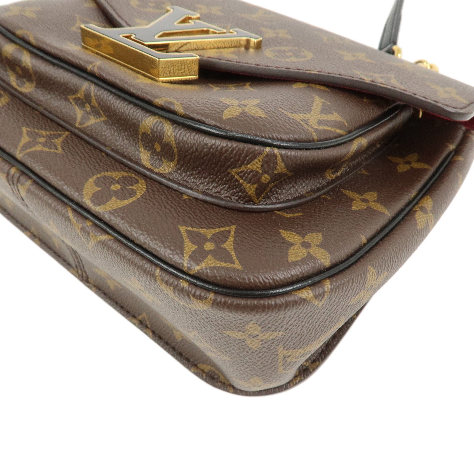 Louis Vuitton Monogram Passy Crossbody Chain Shoulder Bag M45592