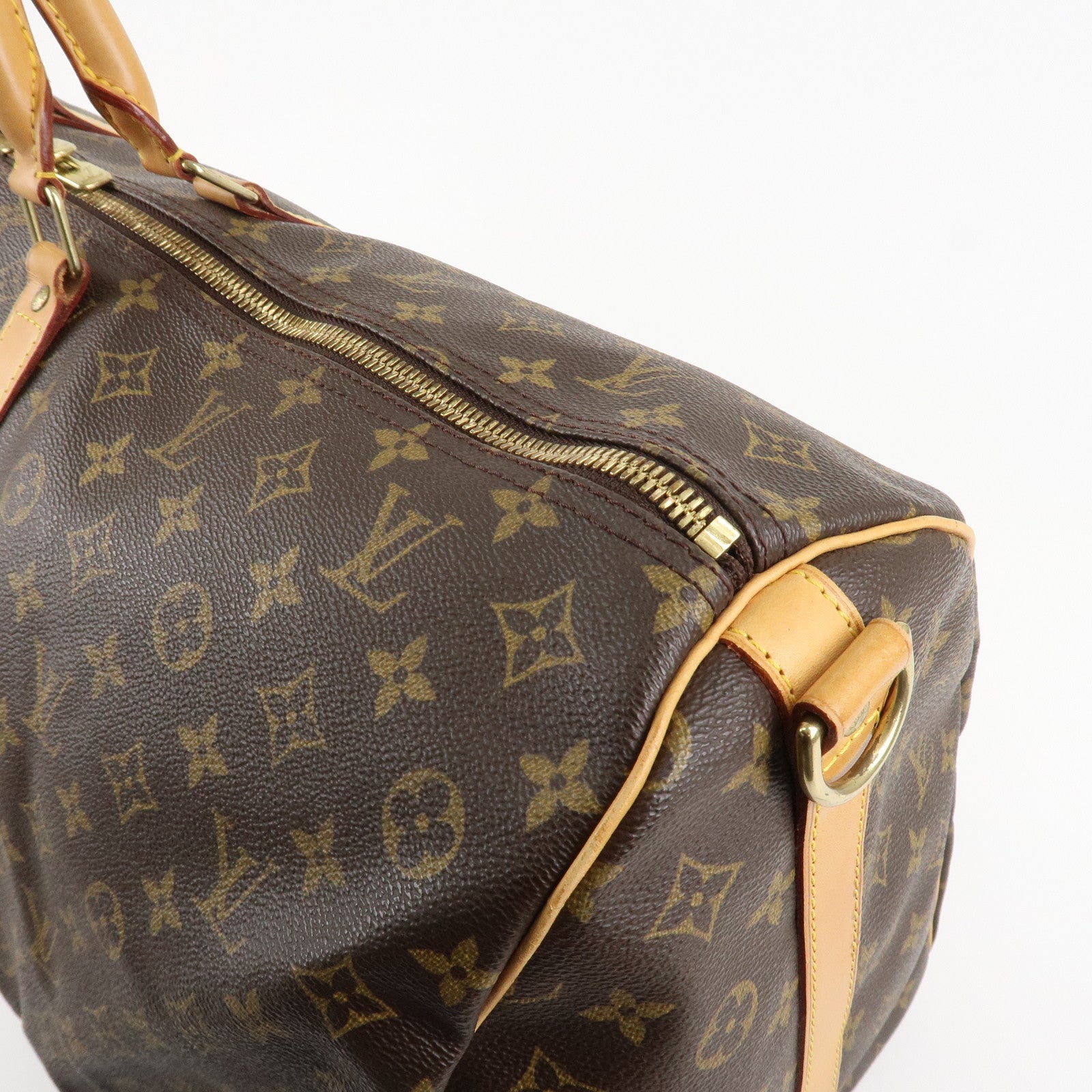 Louis Vuitton Monogram Keep All Bandouliere 60 Boston Bag M41412 Used
