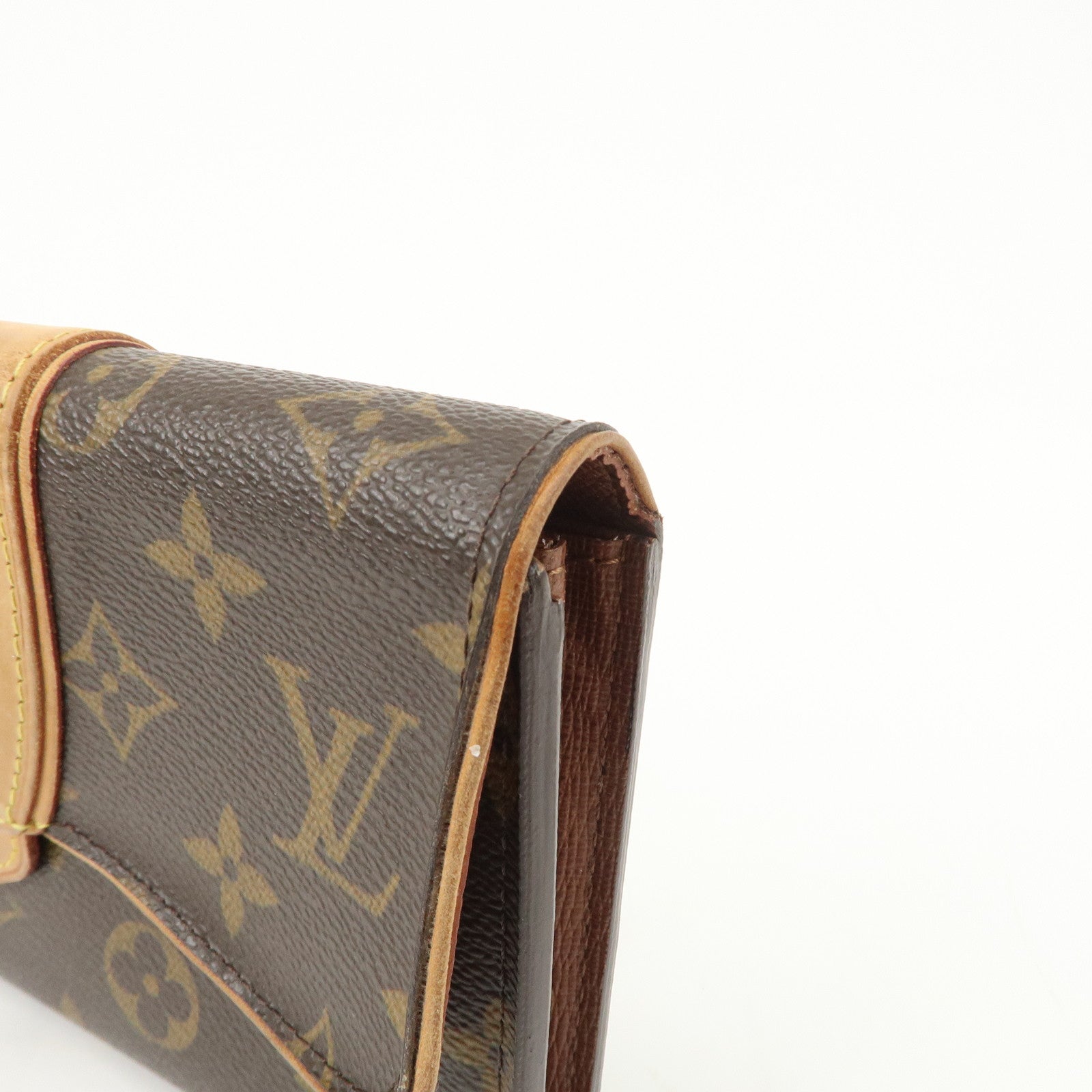 Louis Vuitton Monogran Portefeuille Boetie Long Wallet Brown M63220