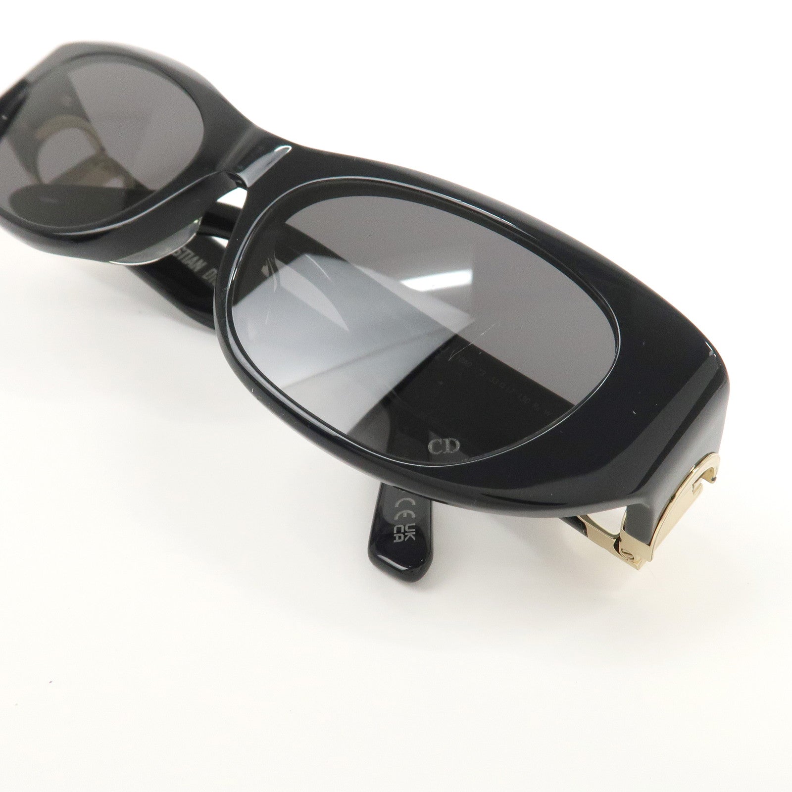 Christian Dior Plastic Sunglasses 10A0 *3 53□17 130 Black