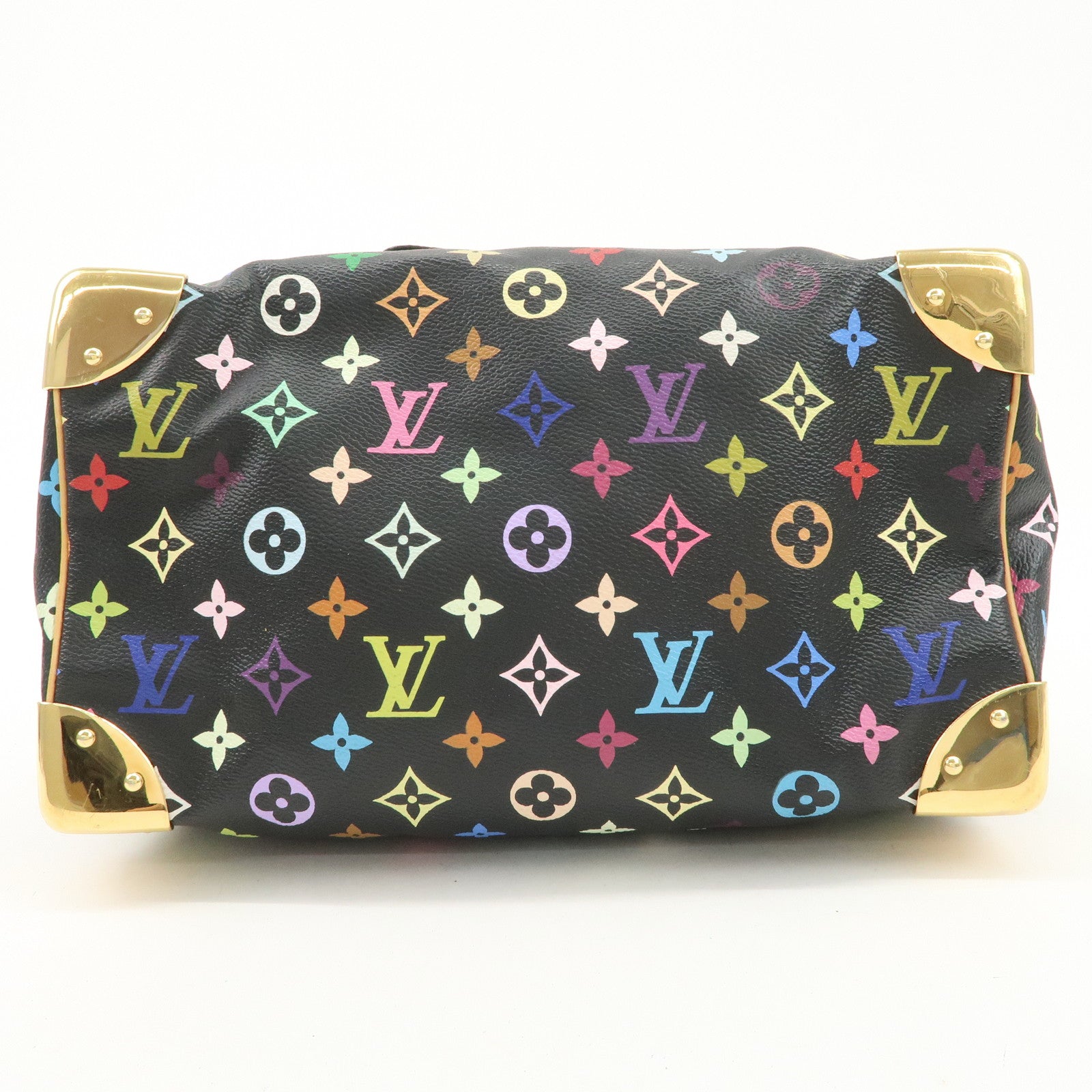 Louis Vuitton Monogram Multicolor Speedy 30 Hand Bag M92642 Used