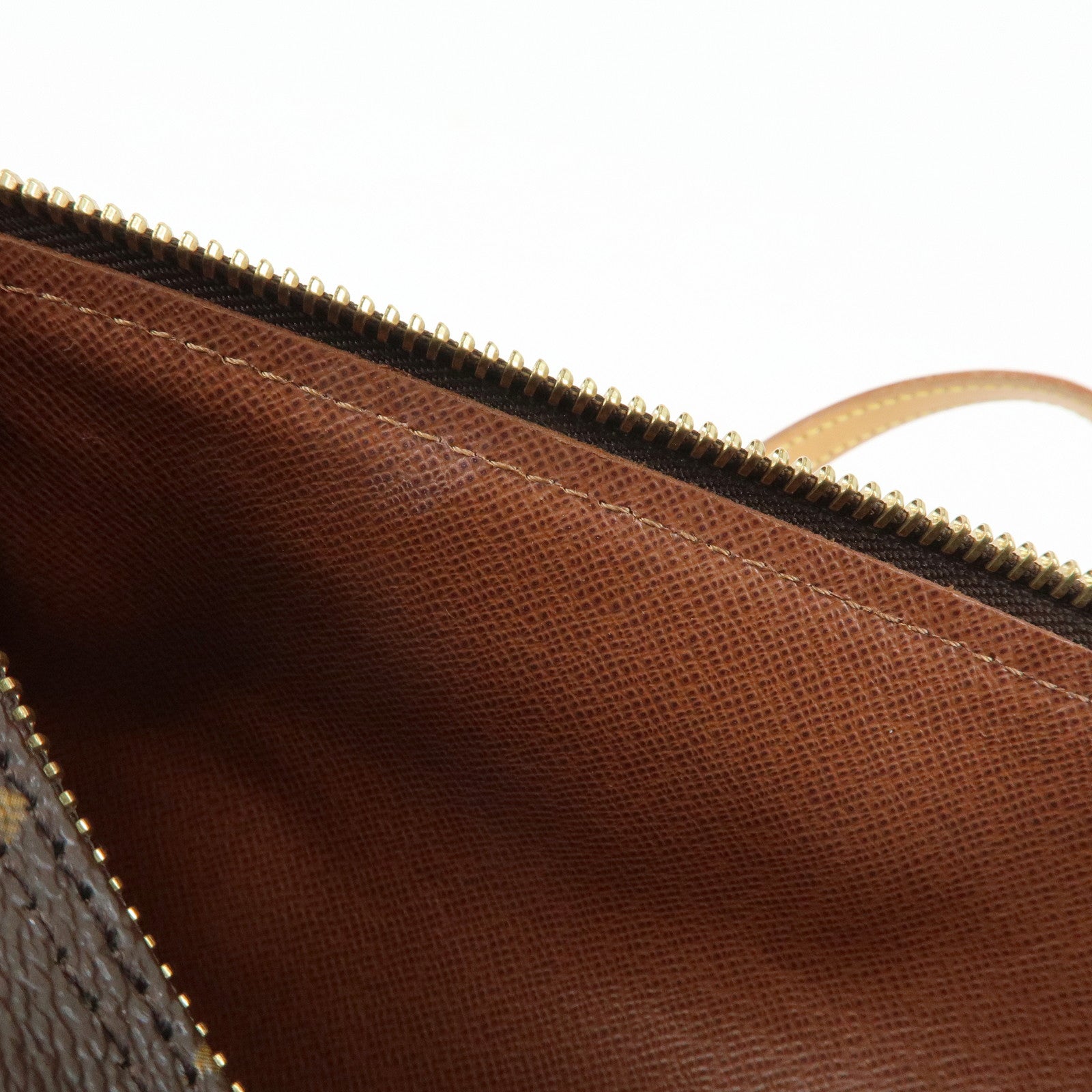 Louis Vuitton Monogram Papillon 30 Hand Bag Brown M51385