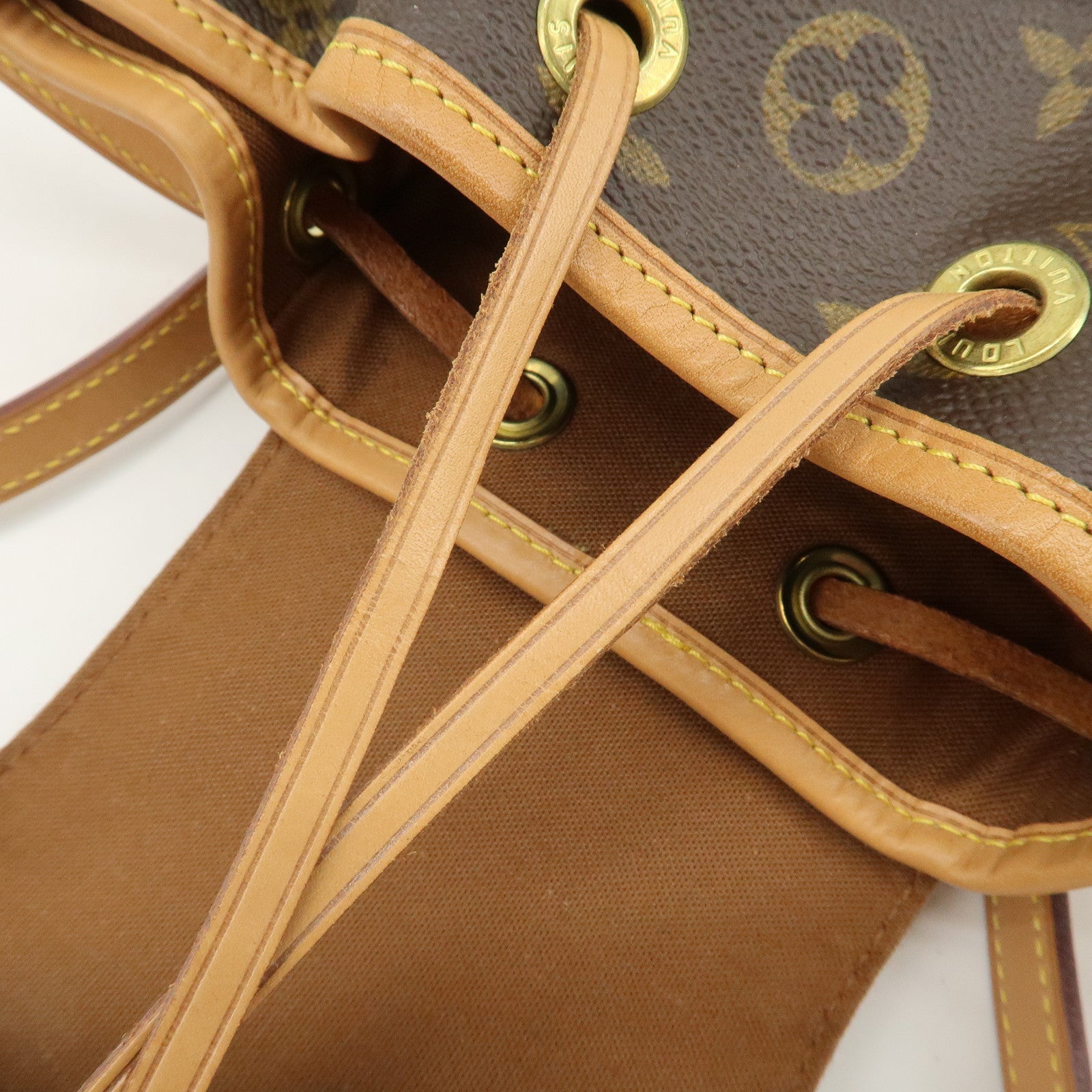 Louis Vuitton Monogram Canvas Mini Montsouris Backpack Brown M51137