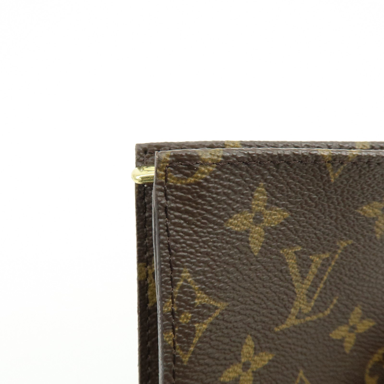 Louis Vuitton Monogram Pouch for Bucket PM Brown