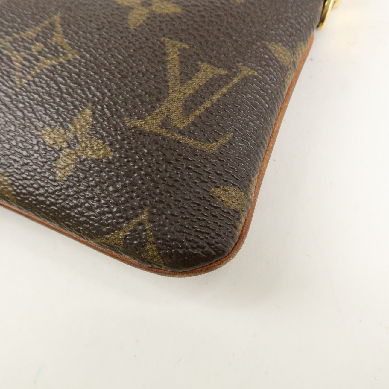 Louis Vuitton Monogram Pochette Milla MM Chain Hand Bag M60094 Used