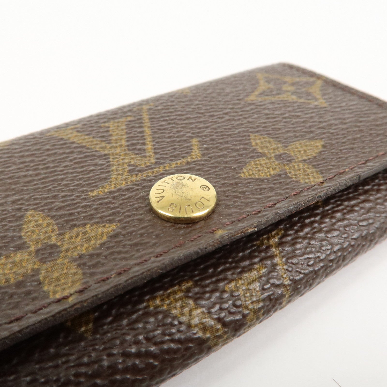 Louis Vuitton Monogram Set Of 2 Key Case Brown M69517 M60115