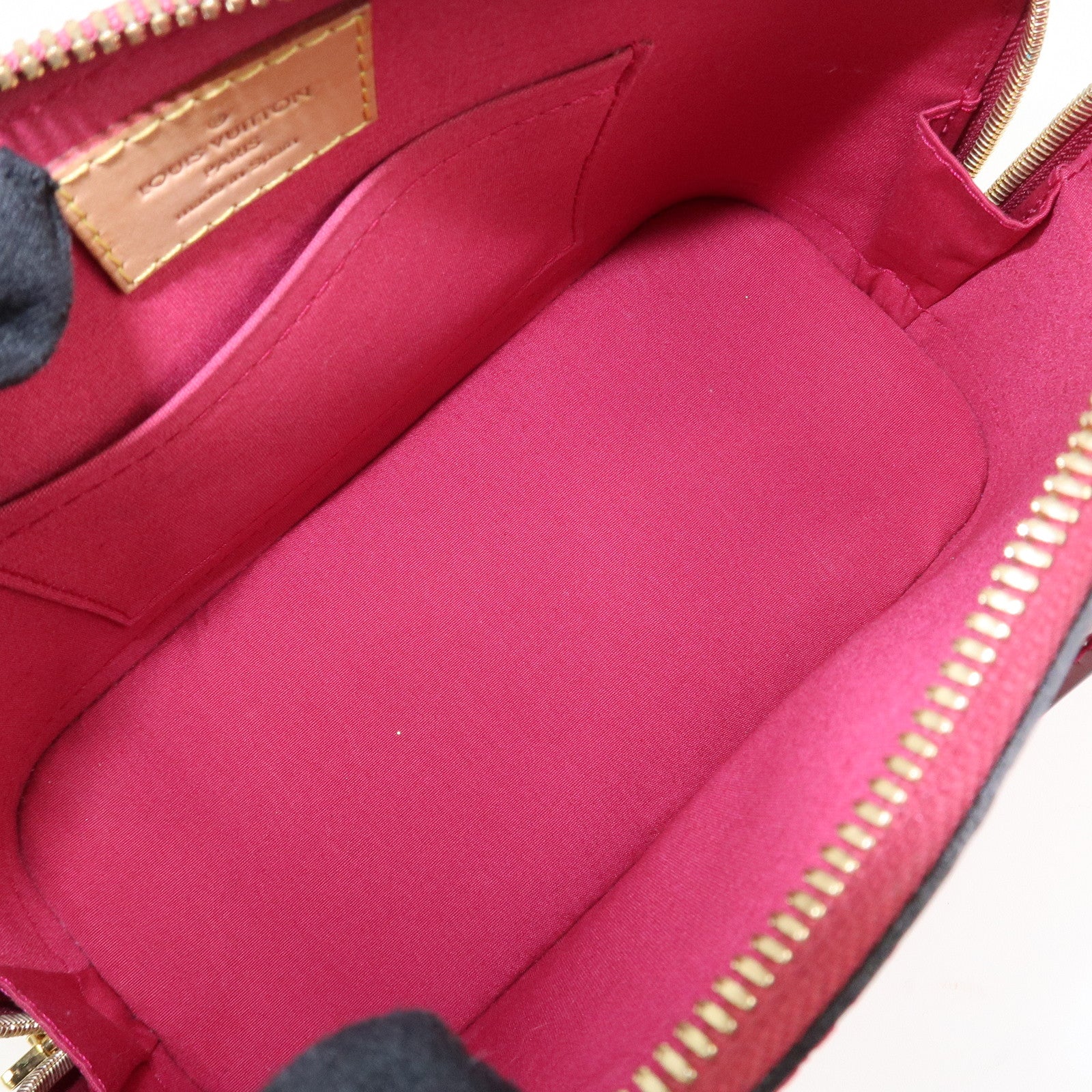 Louis Vuitton Monogram Vernis Alma BB 2Way Bag Hand Bag M91771