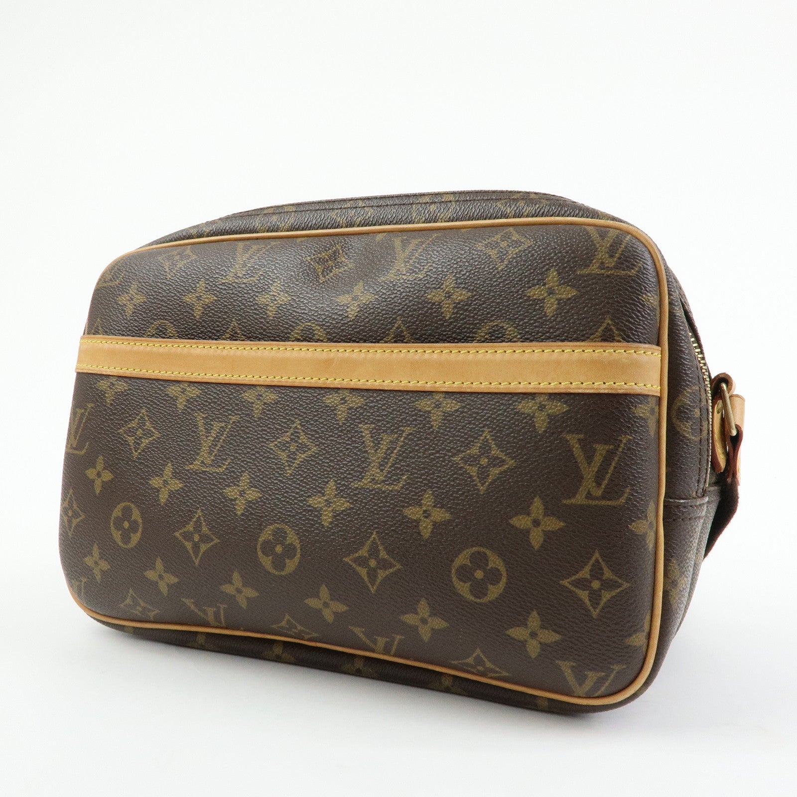 Louis Vuitton Monogram Reporter PM Shoulder Crossbody Bag M45254