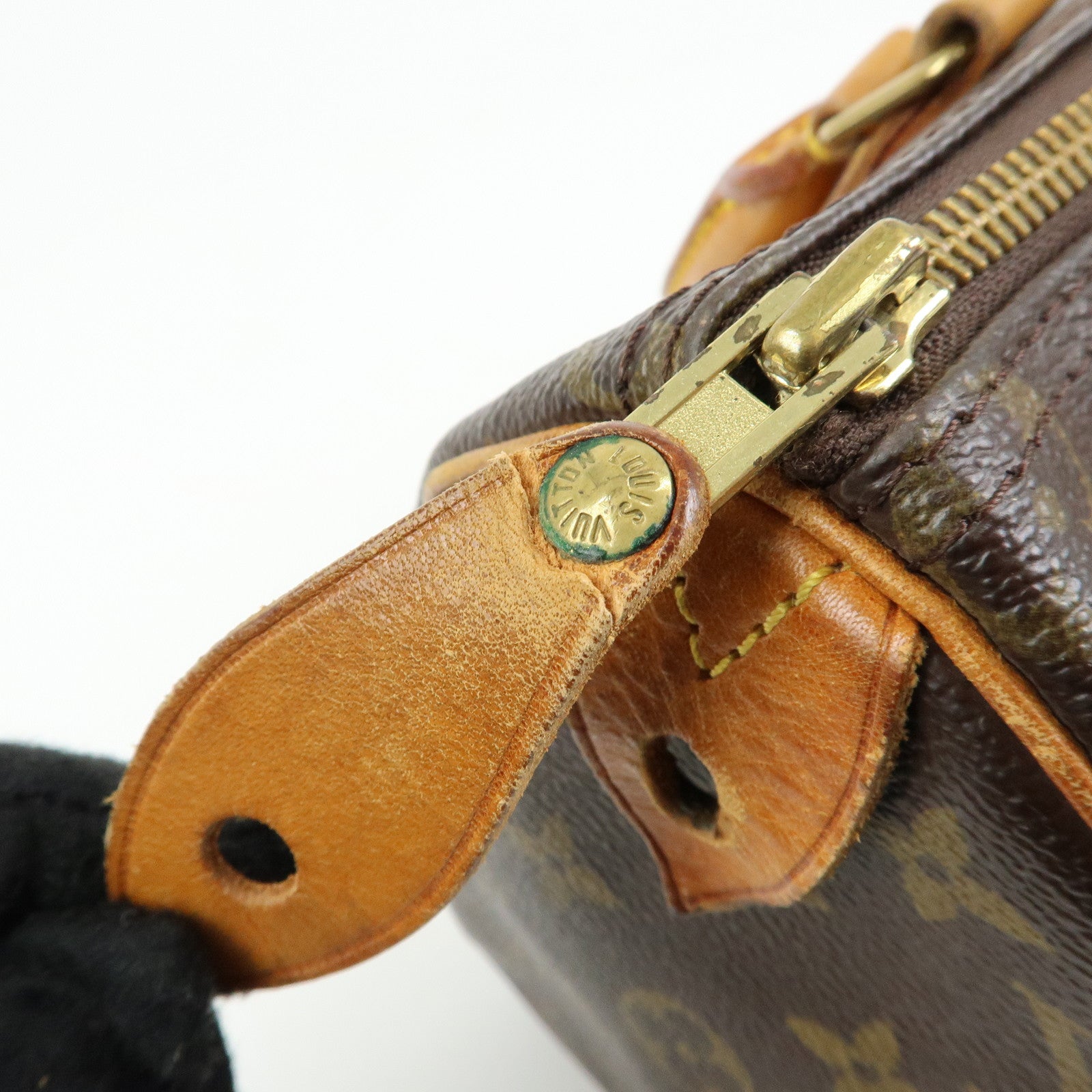 Louis Vuitton Monogram Speedy 25 Boston Bag Hand Bag Brown M41528