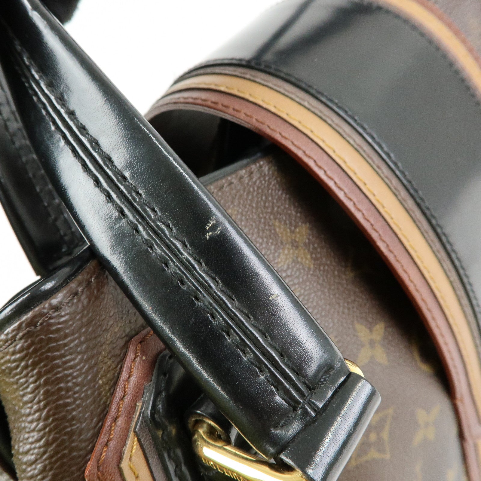 Louis Vuitton Monogram Mirage Griet Canvas Hand Bag Noir M95579