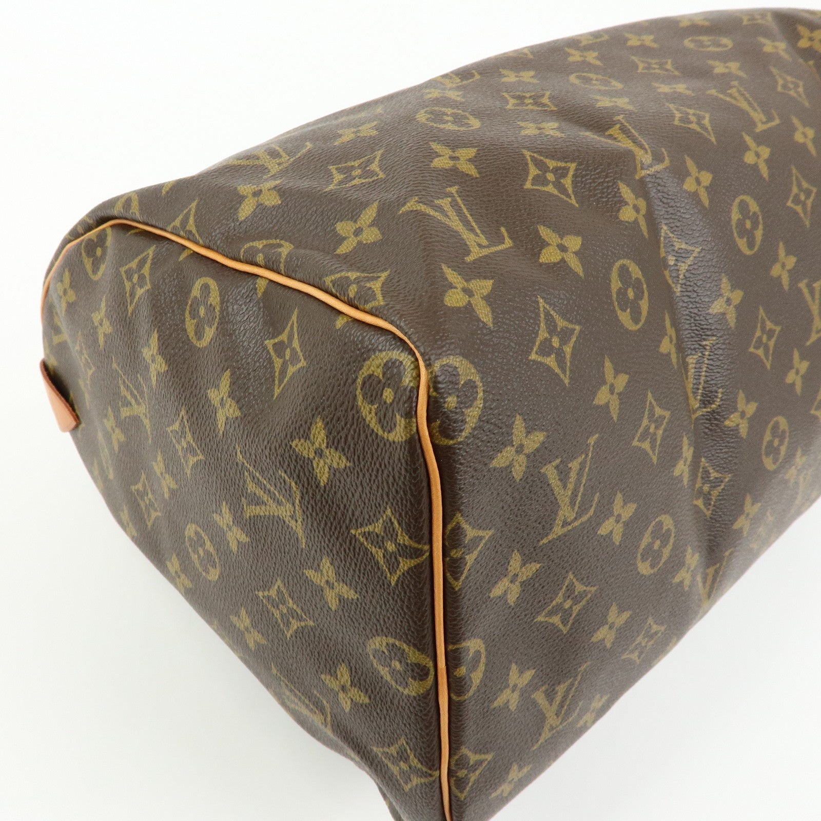 Louis Vuitton Monogram Speedy 40 Hand Bag Boston Bag Brown M41522