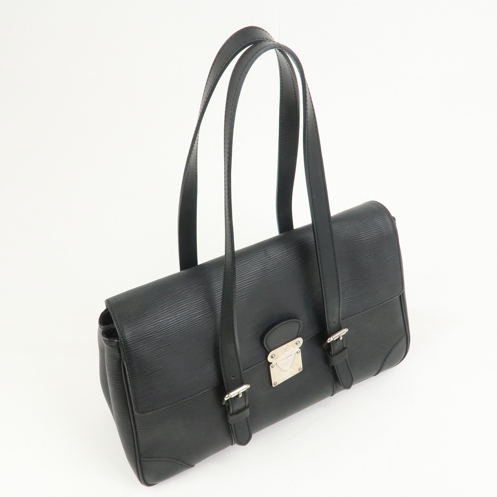 Louis Vuitton Epi Segur MM Shoulder Bag Hand Bag Noir M58862