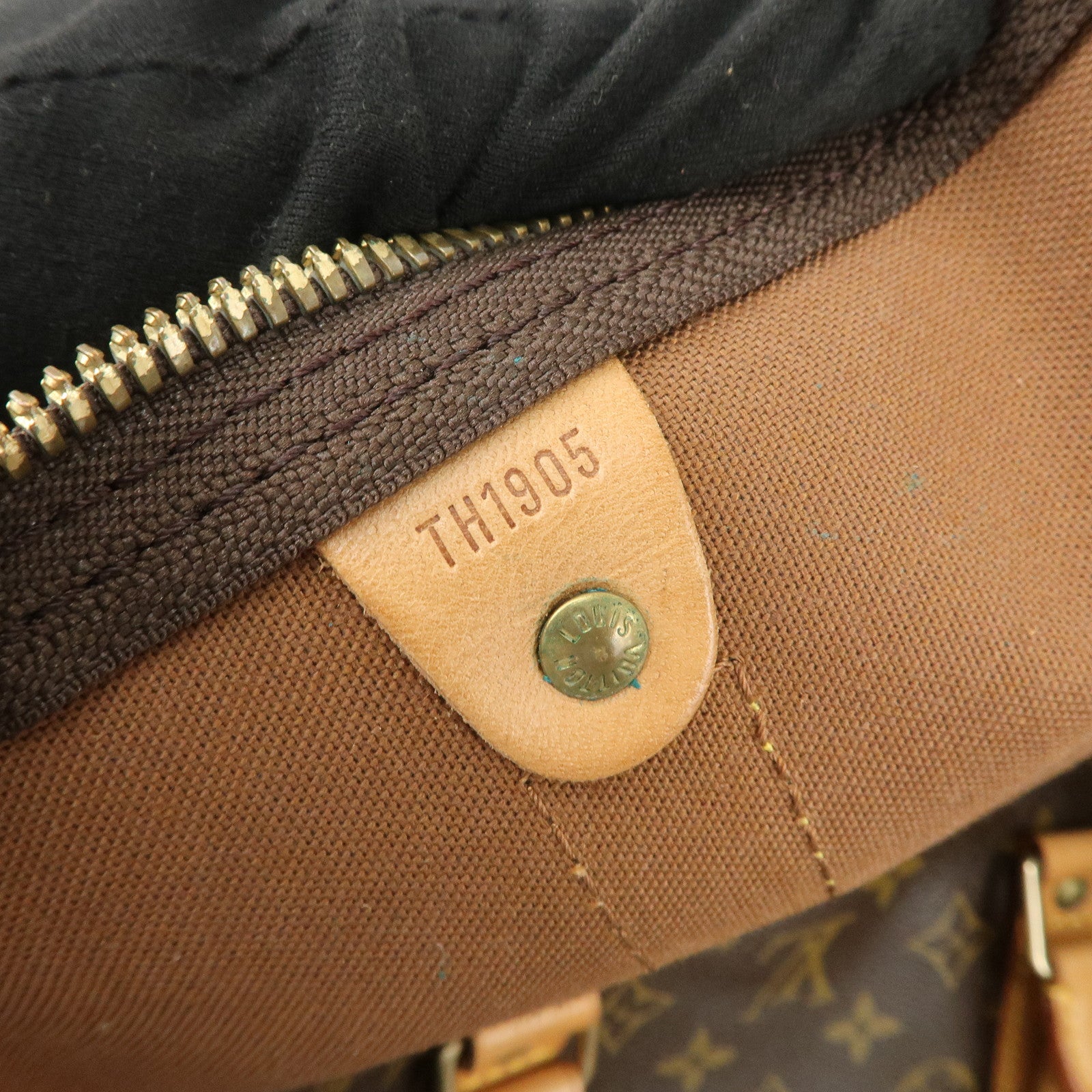 Louis Vuitton Monogram Keep All Bandouliere 55 Boston Bag M41414