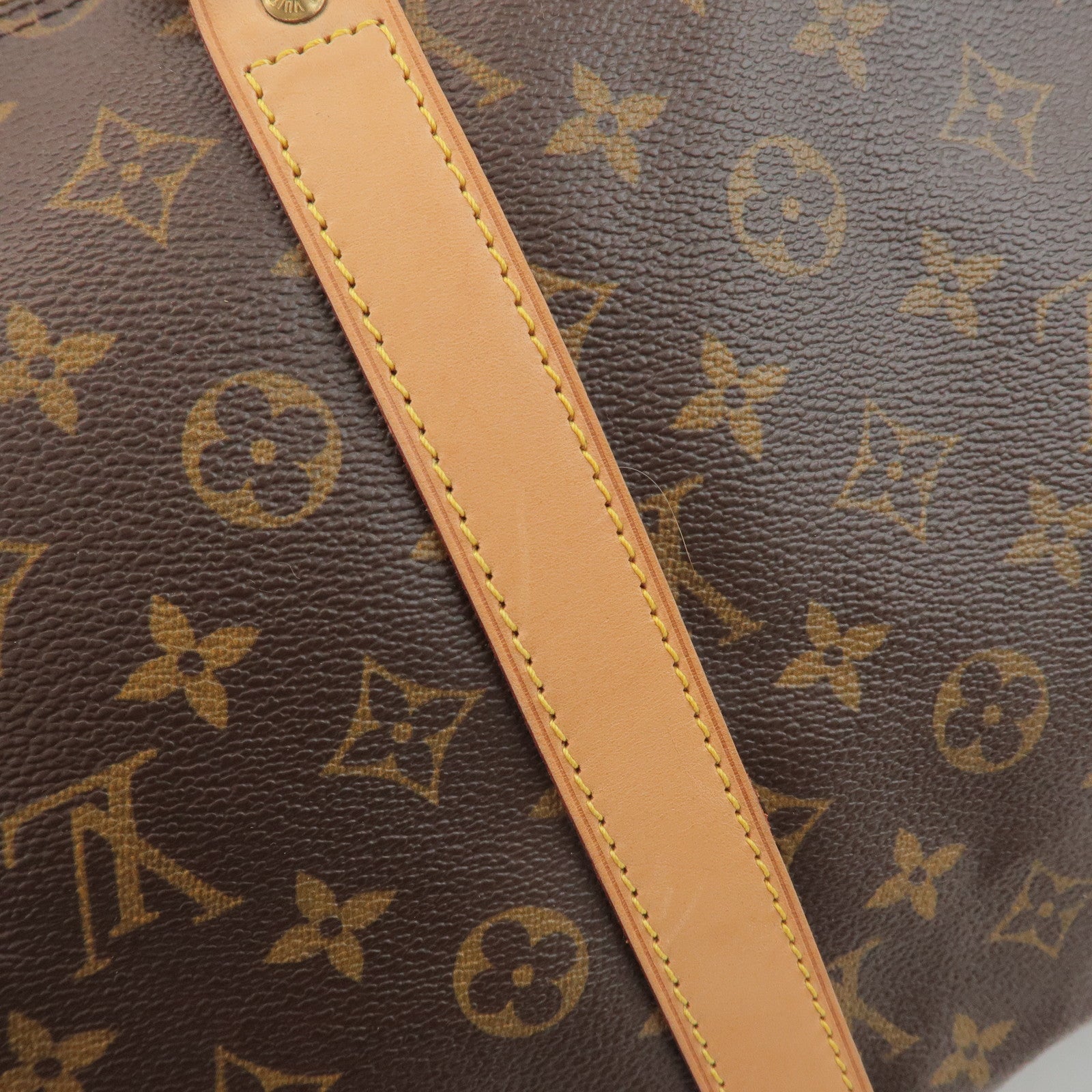 Louis Vuitton Monogram Keep All Bandouliere 55 Boston Bag M41414