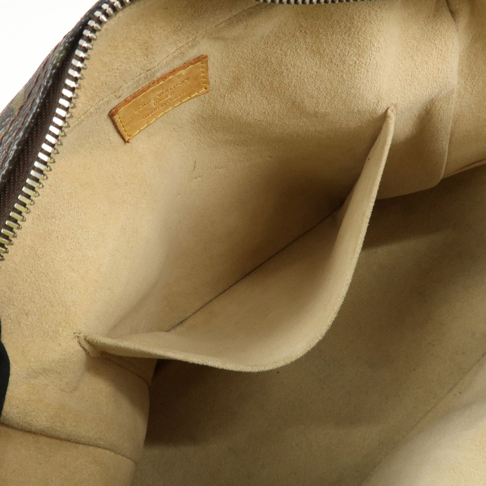 Louis Vuitton Monogram Manhattan PM Hand Bag Brown M40026 Used