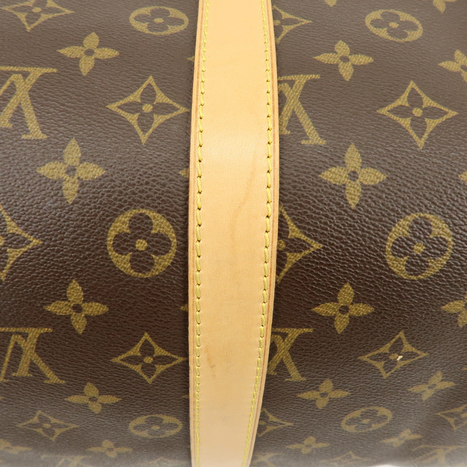 Louis Vuitton Monogram Keep All Bandouliere 55 Boston Bag M41414