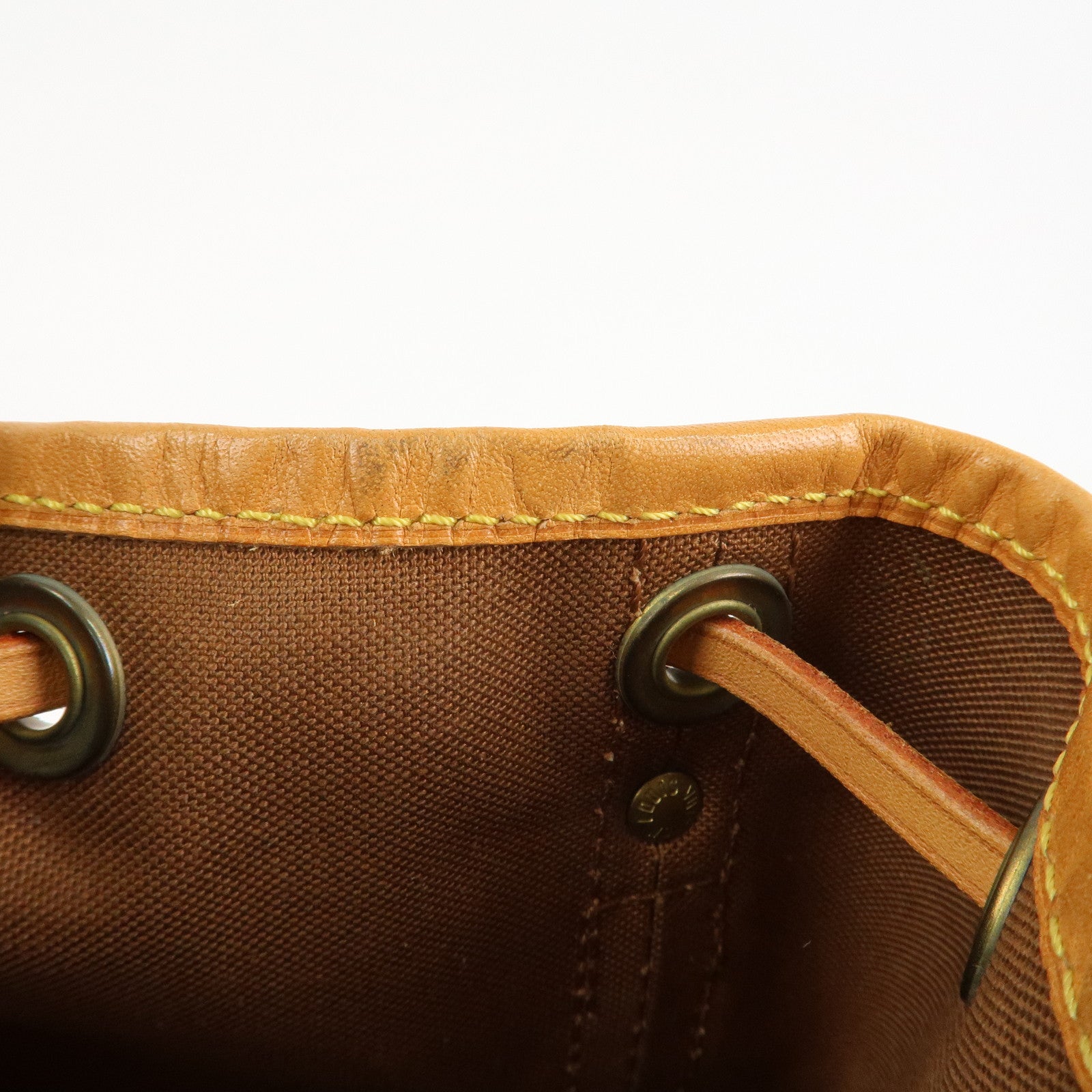 Louis Vuitton Monogram Petit Noe Shoulder Bag Brown M42226